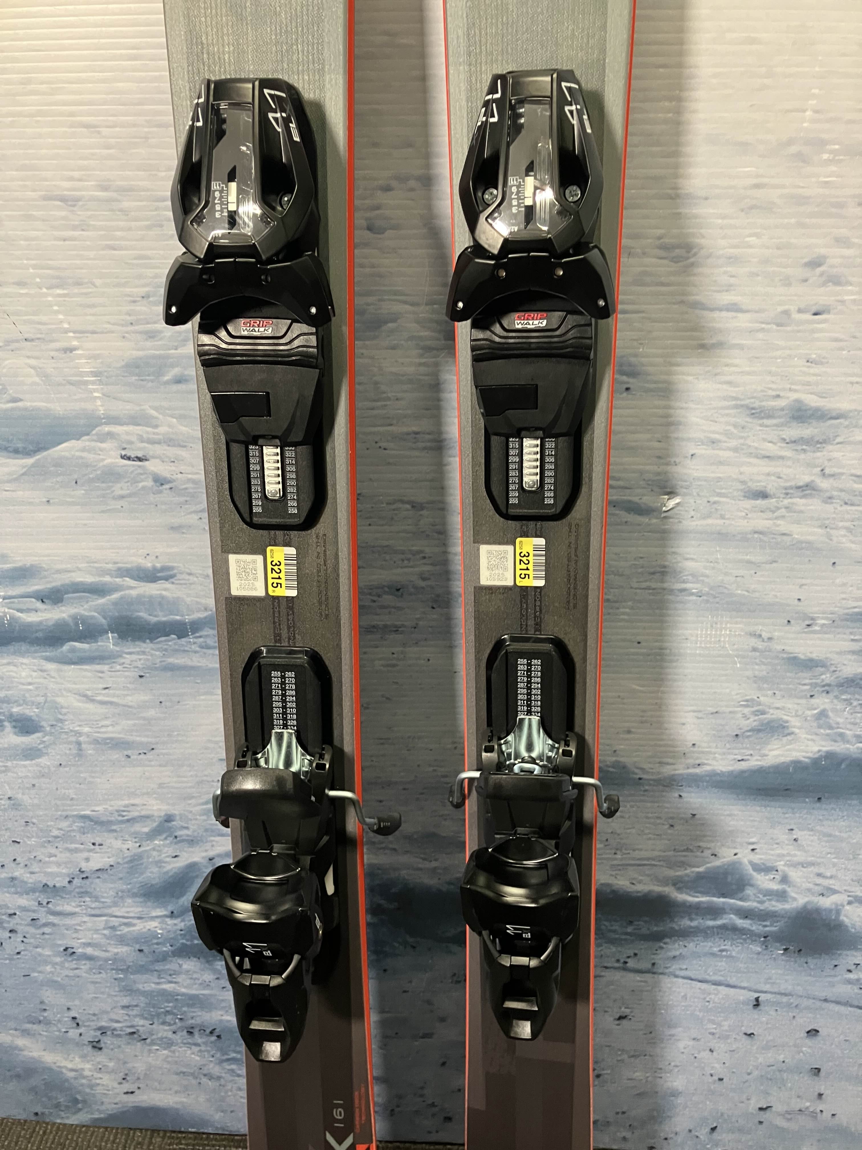 New Elan Ripstick 88 161 CM Skis 2026 w/ 25/26 ELX 11.0 GW Demo Binding