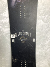Used 2025 Never Summer Nokhu 161CM Snowboard