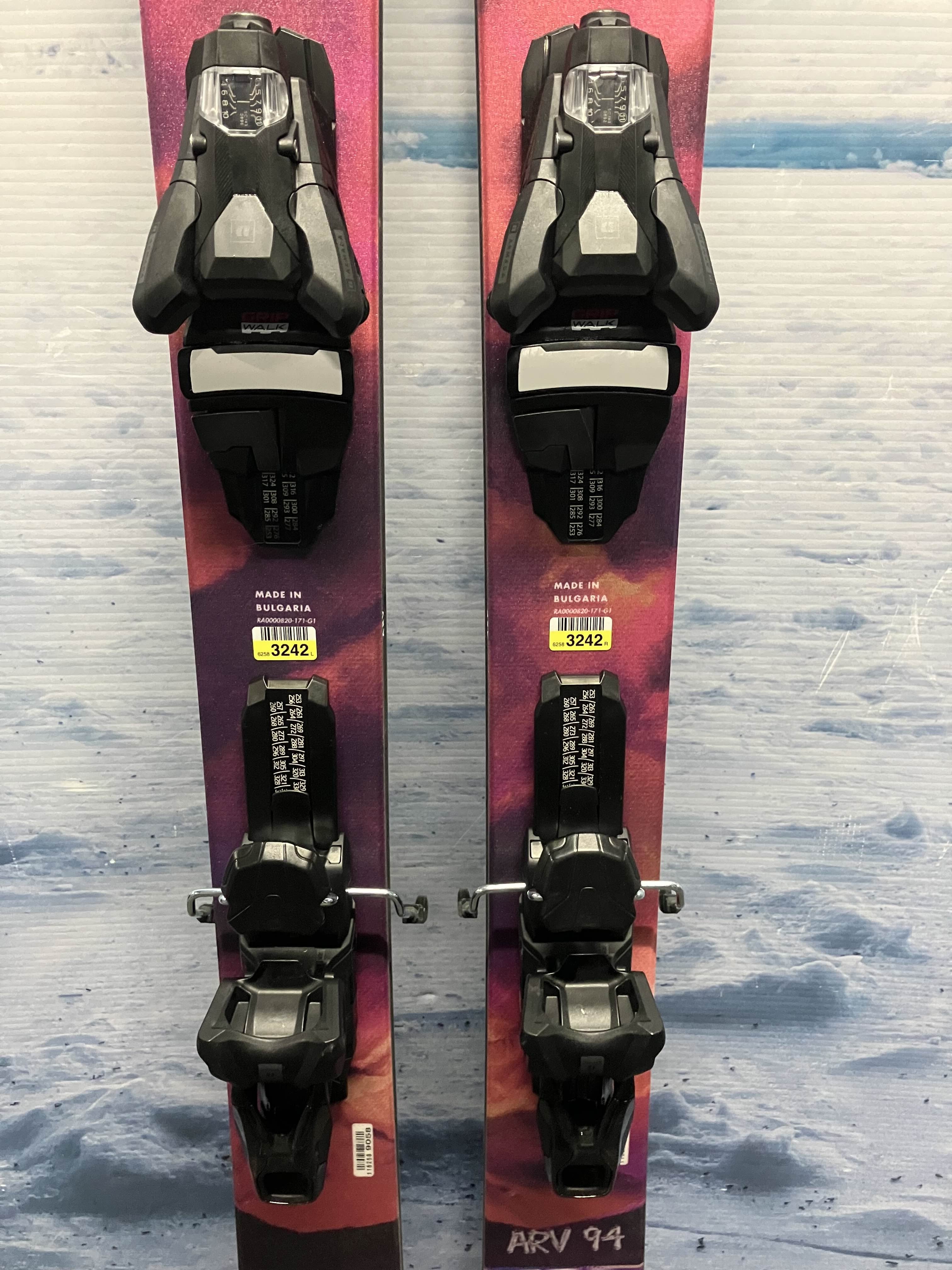 New Armada ARV 94 171cm w/ Armada Strive 11 GW Demo Bindings