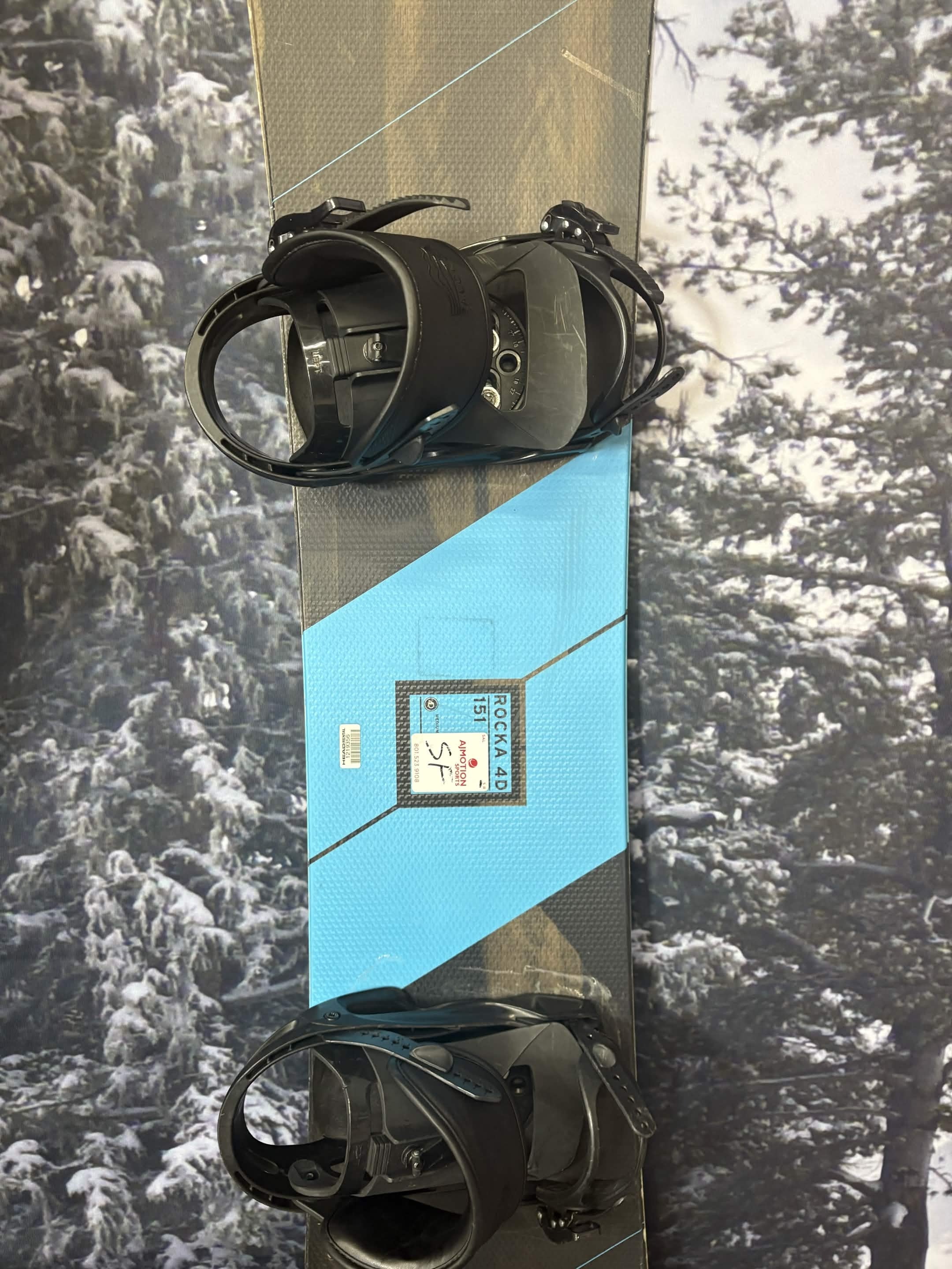 Head Rocka 4D 151cm Snowboard - Used