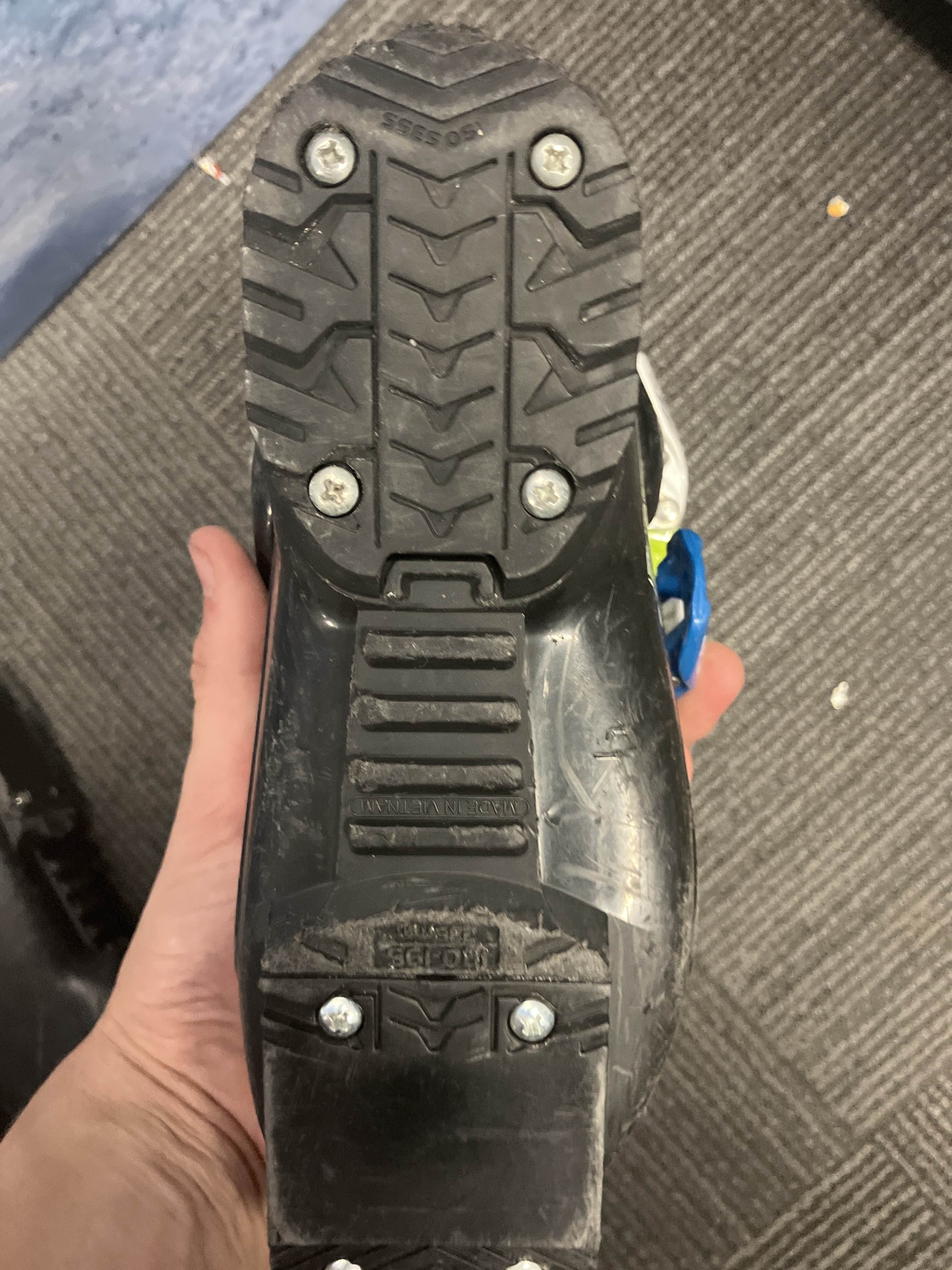 Used Nordica Team 2 Fire Arrow 18.5 Ski Boot