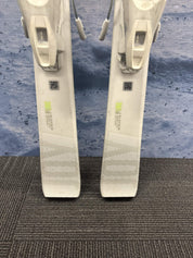 Head Pure Joy White R 148cm Skis w/ TYROLIA SLR 9.0 GW SYS Demo Binding - Used
