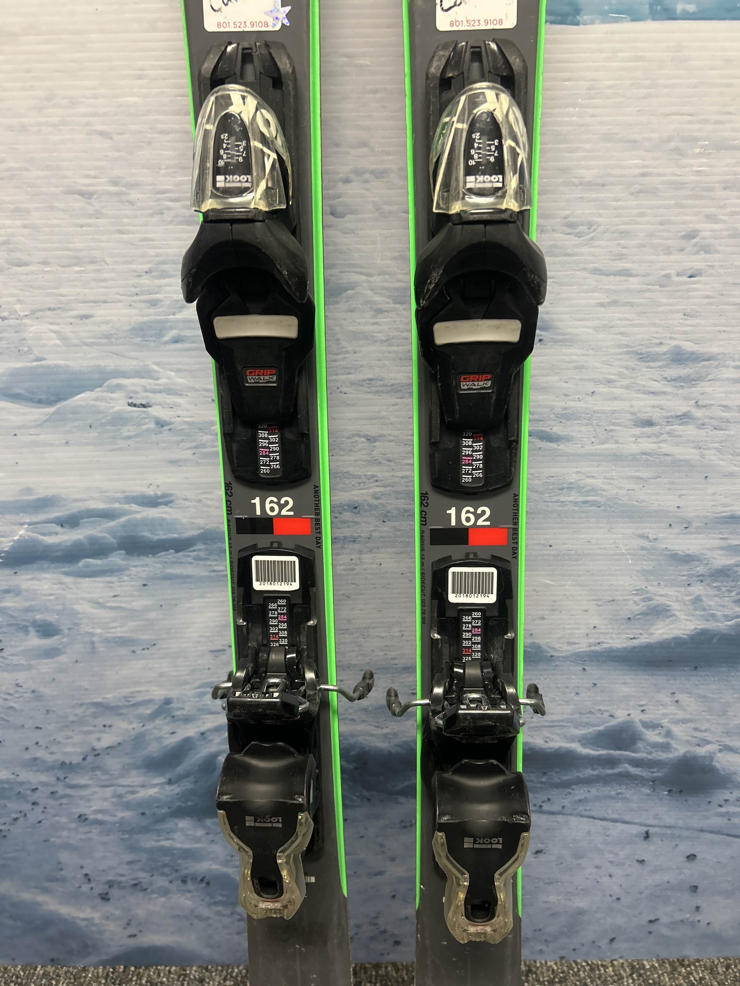 Used Rossignol Experience 76Ci 160cm Skis w/ Look Xpress Demo Binding