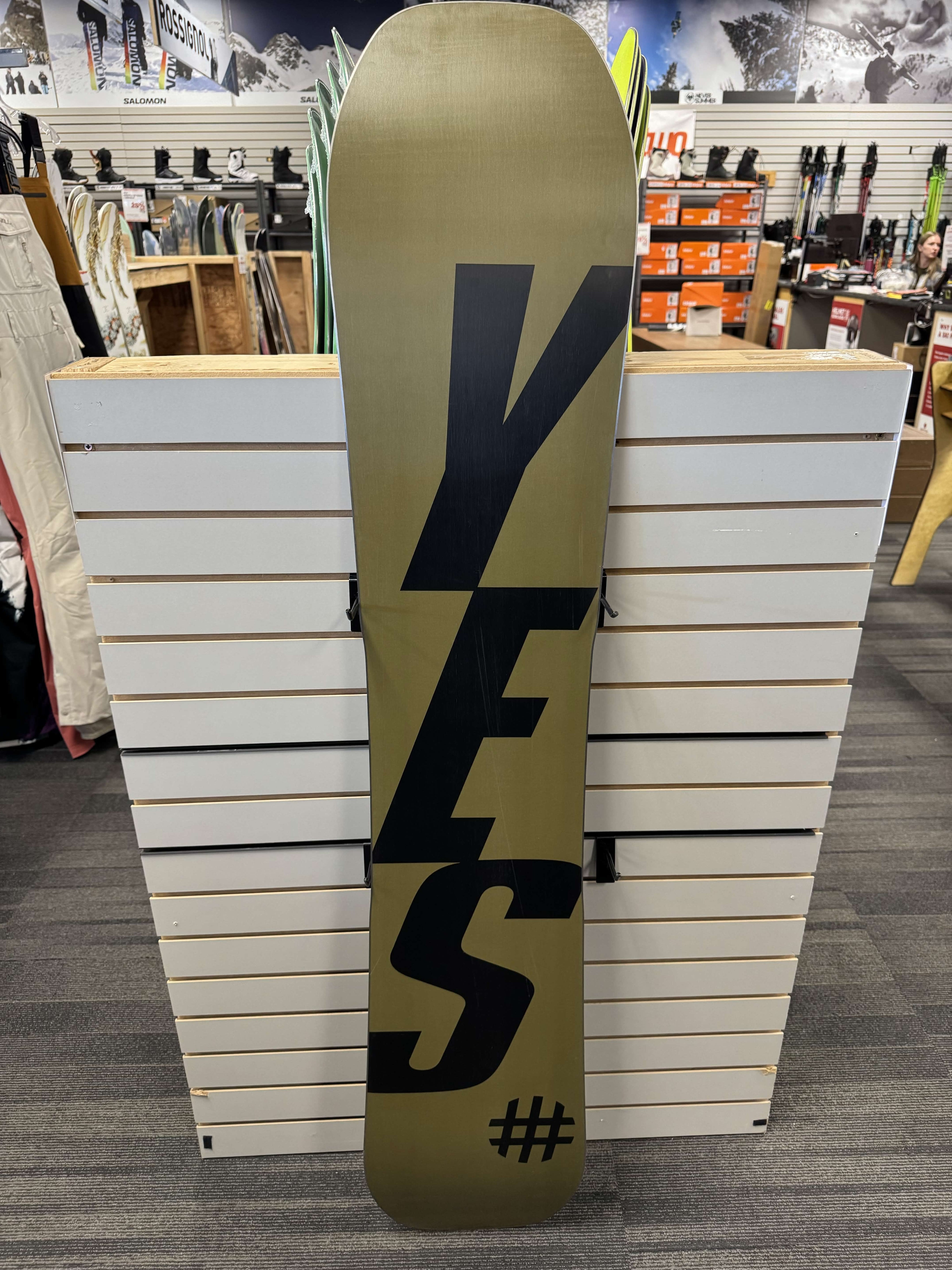 YES All In 160cm Snowboard - Lightly Used 2026