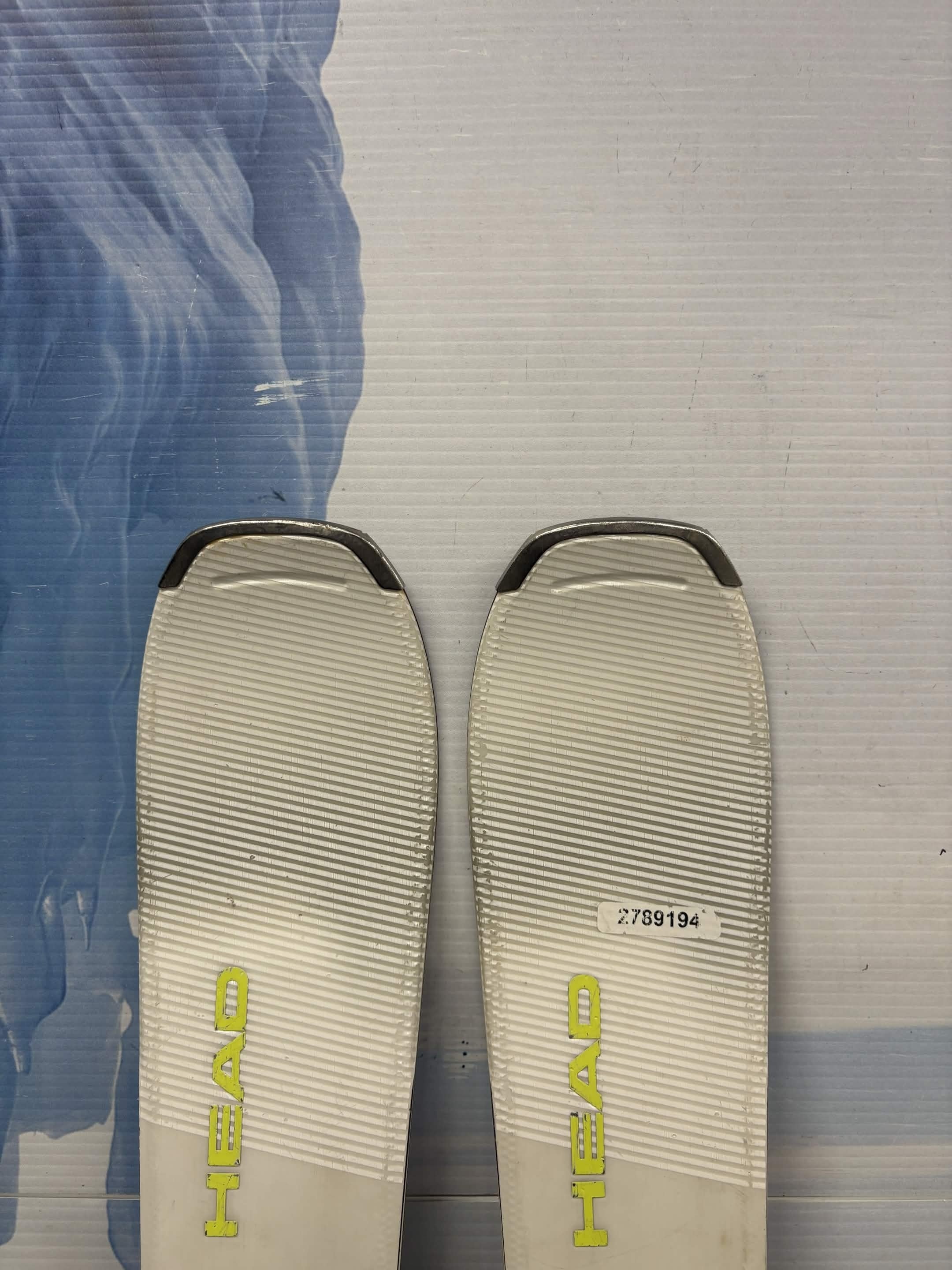 Head Pure Joy White R 153cm Skis w/ TYROLIA SLR 9.0 GW SYS Demo Binding - Used