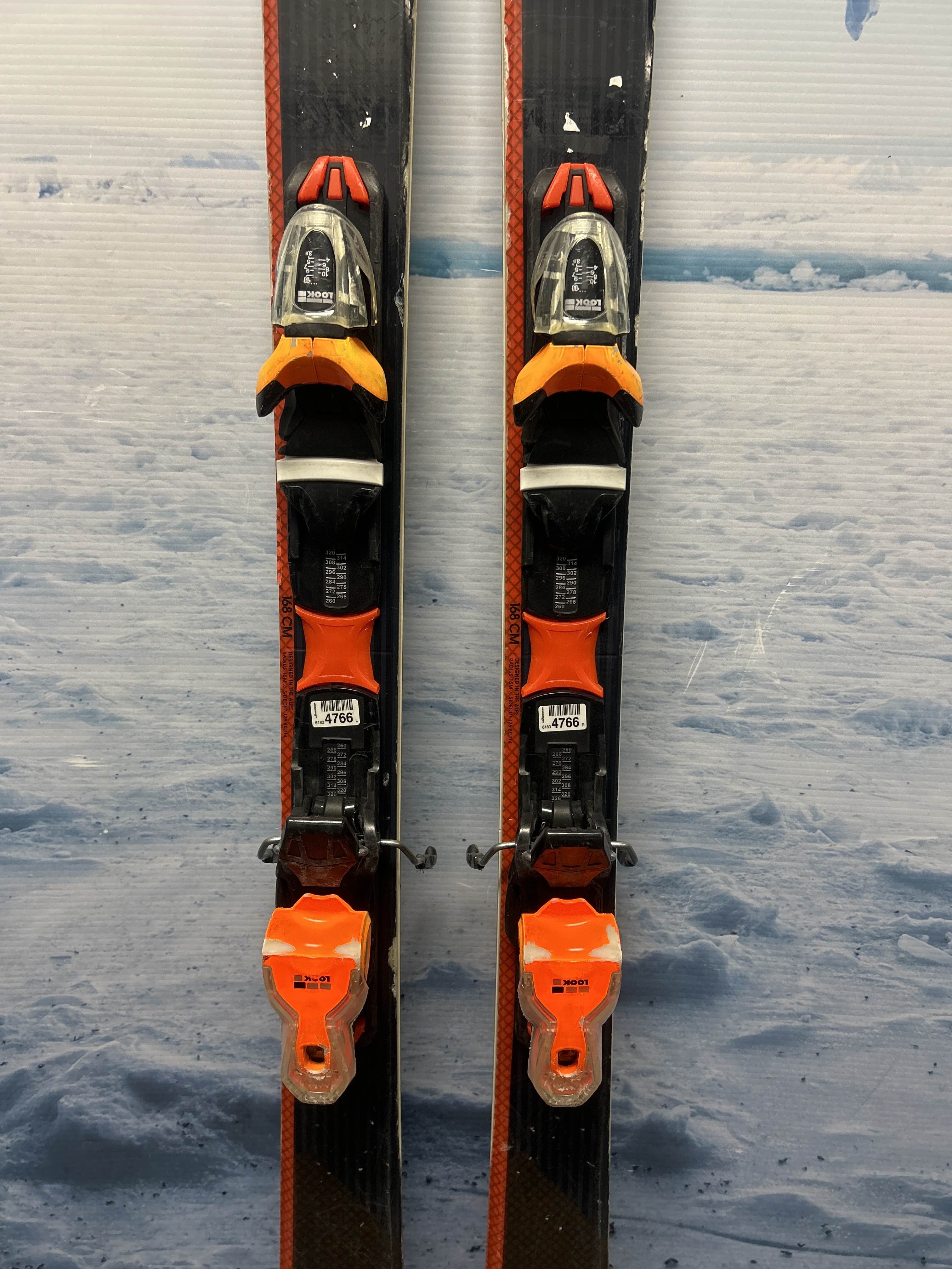 Used Rossignol Experience 80hd 168cm Skis w/ Rental Look Xpress Demo Binding