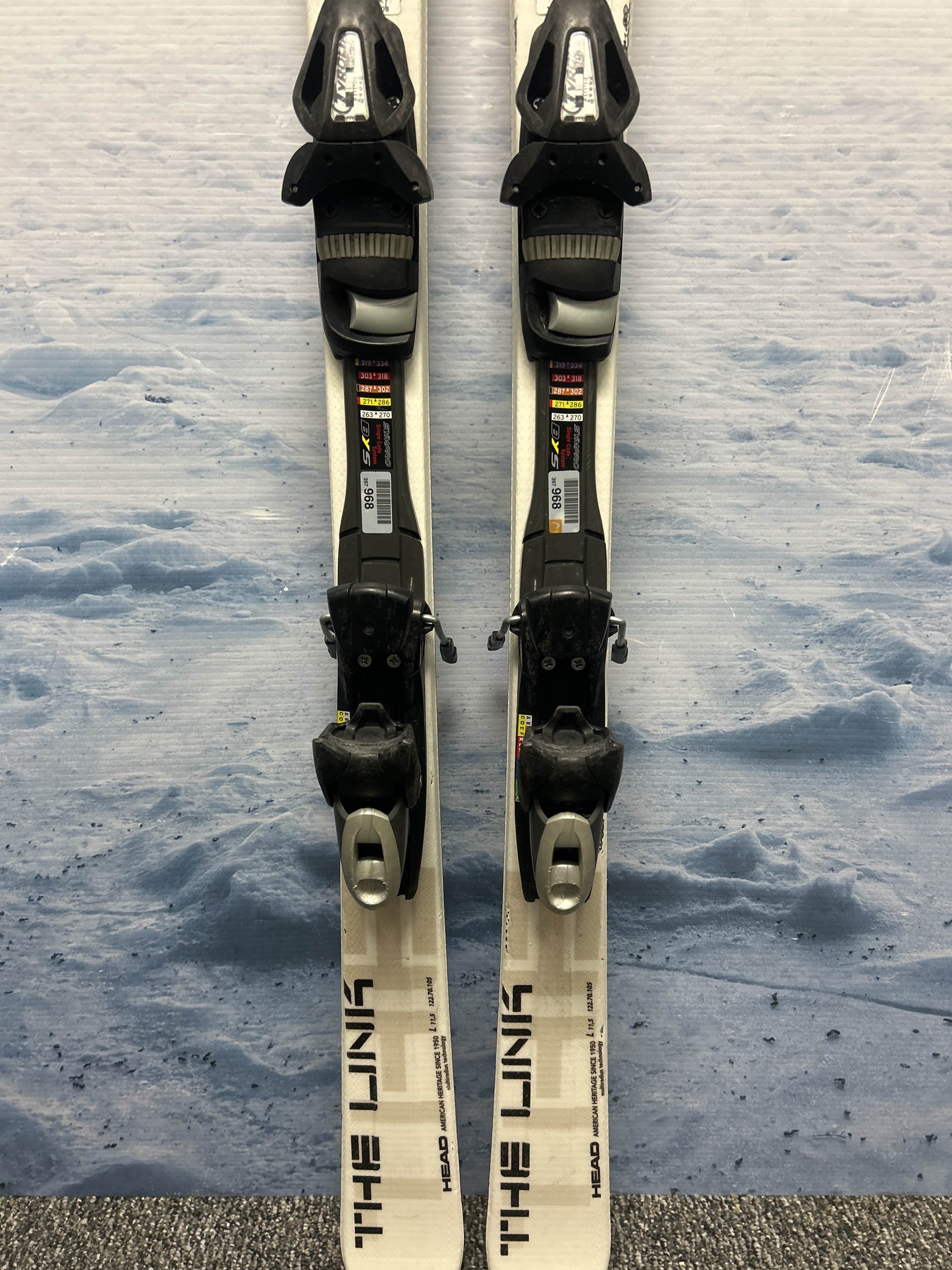 Used Head The Link 170cm Skis w/ Tyrolia SP 10 Demo Binding