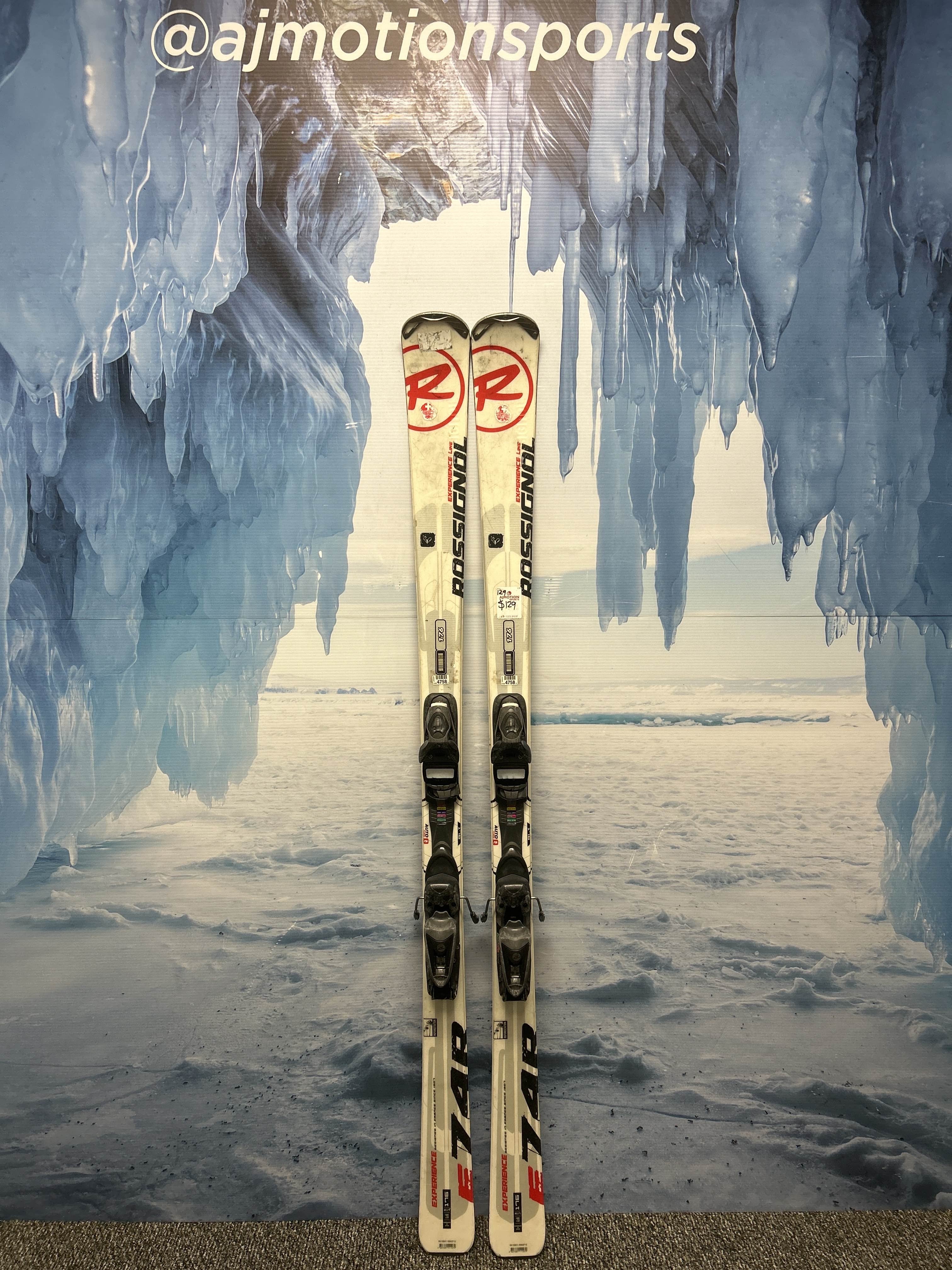 Used Rossignol Experience 74 176cm Skis w/ Rossignol 100 Demo Binding