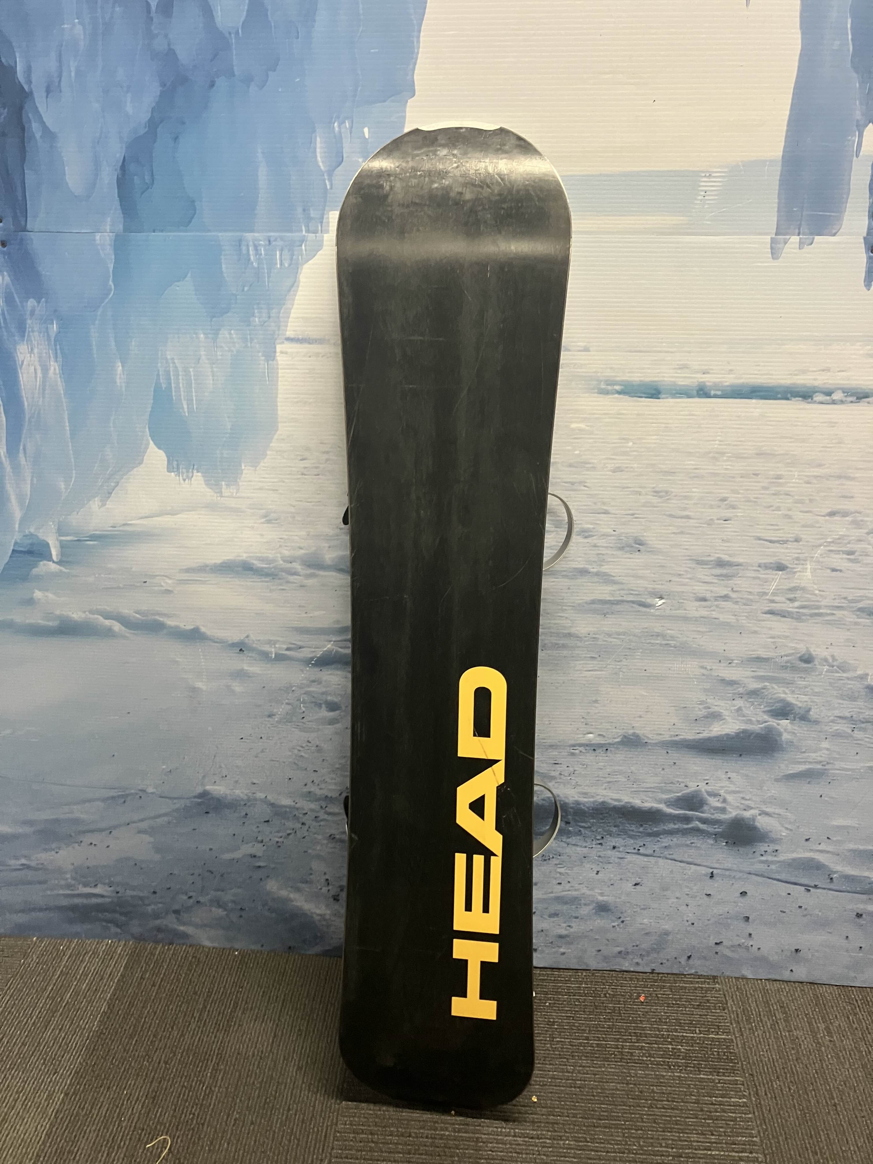 Used Head Tribute Snowboard - 140 CM W/ Med Head Binding