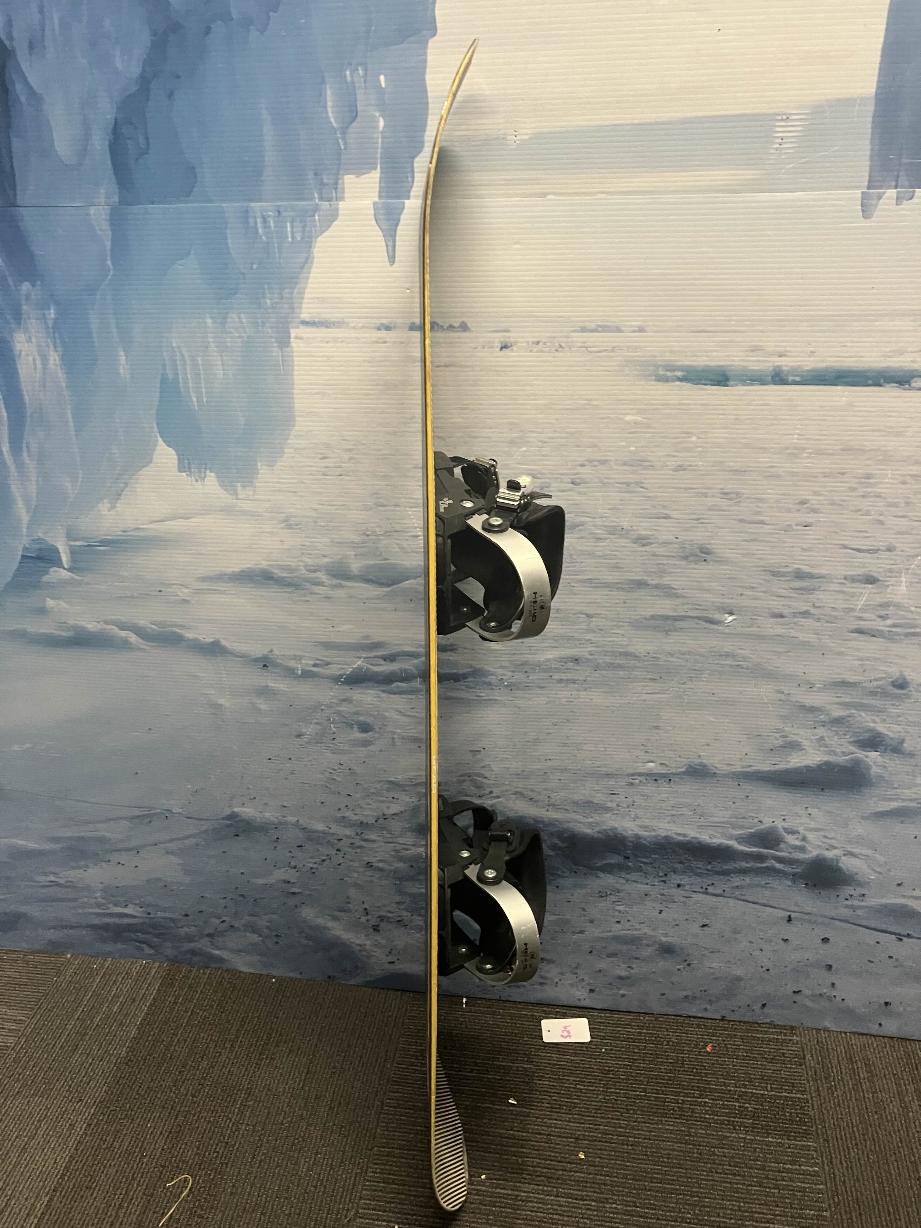 Used Head Tribute Snowboard - 140 CM W/ Med Head Binding