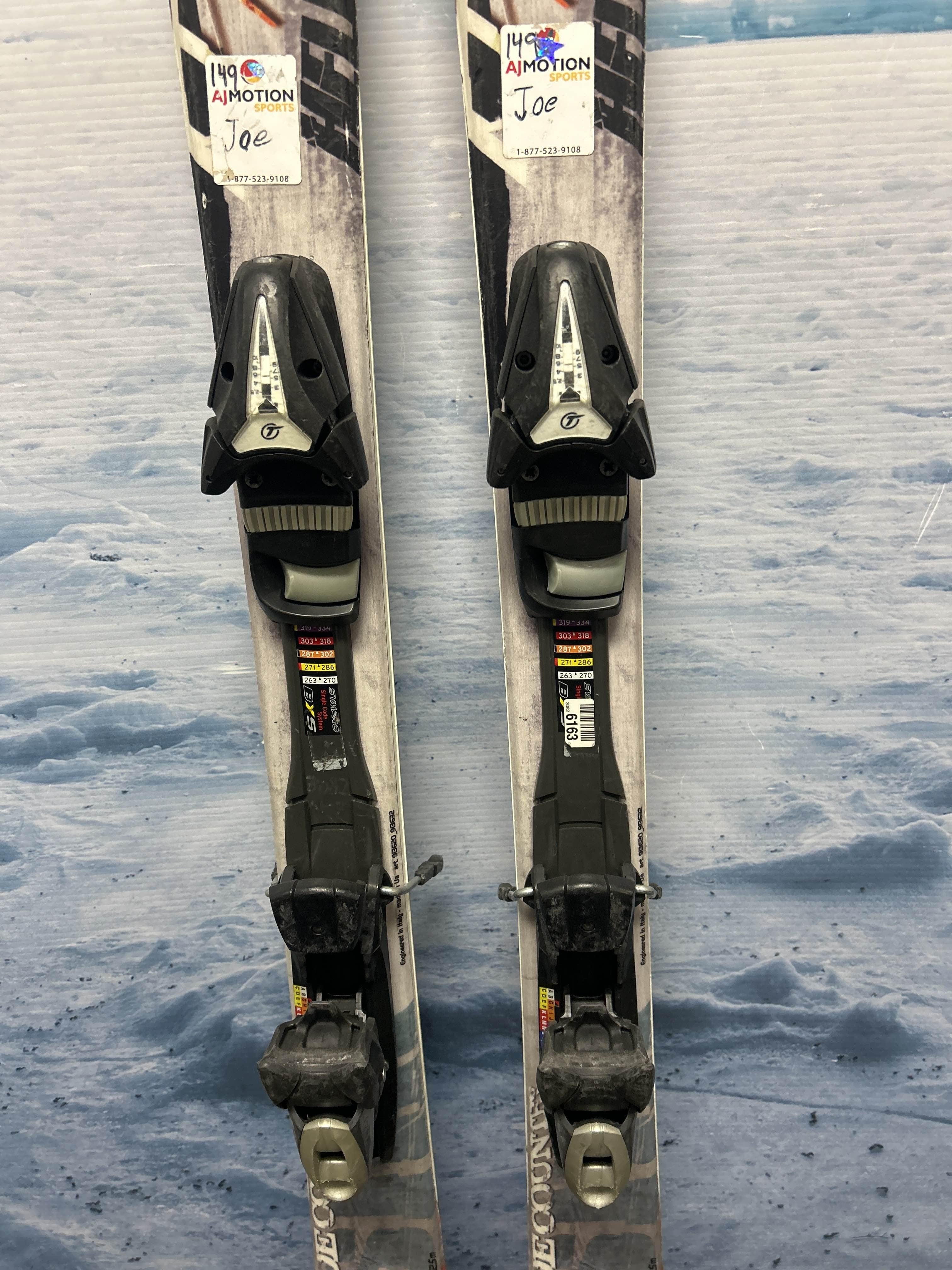 Used Nordica Side Country Avenger 154cm Skis w/ Tyrolia SP10 Demo Binding