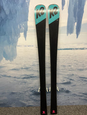 Used K2 True Luv 153cm Skis w/ Marker Gripwalk Demo Binding