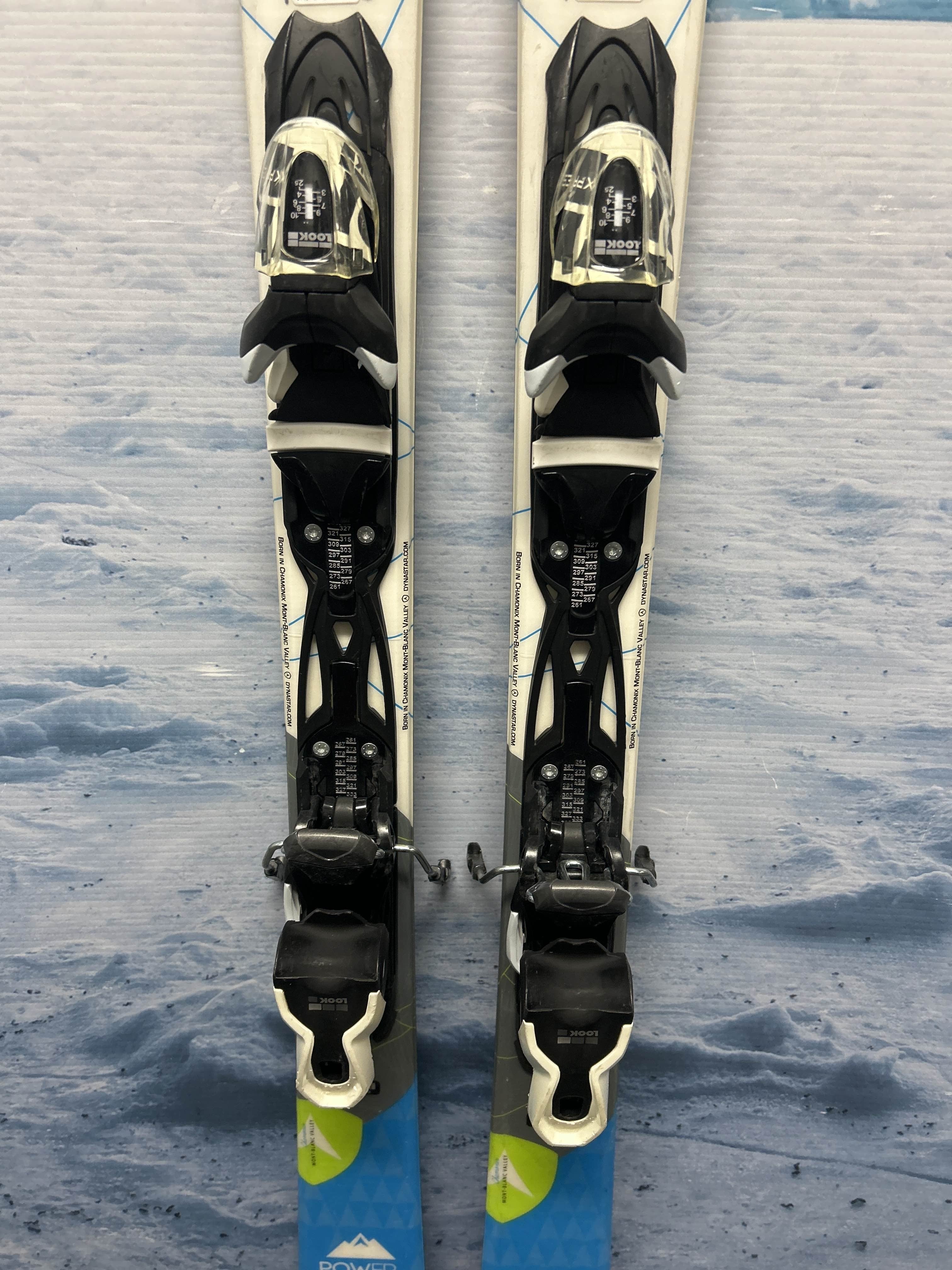 Used Dynastar Power Track 4x4 150cm Skis w/ Look NX 10 Demo Binding