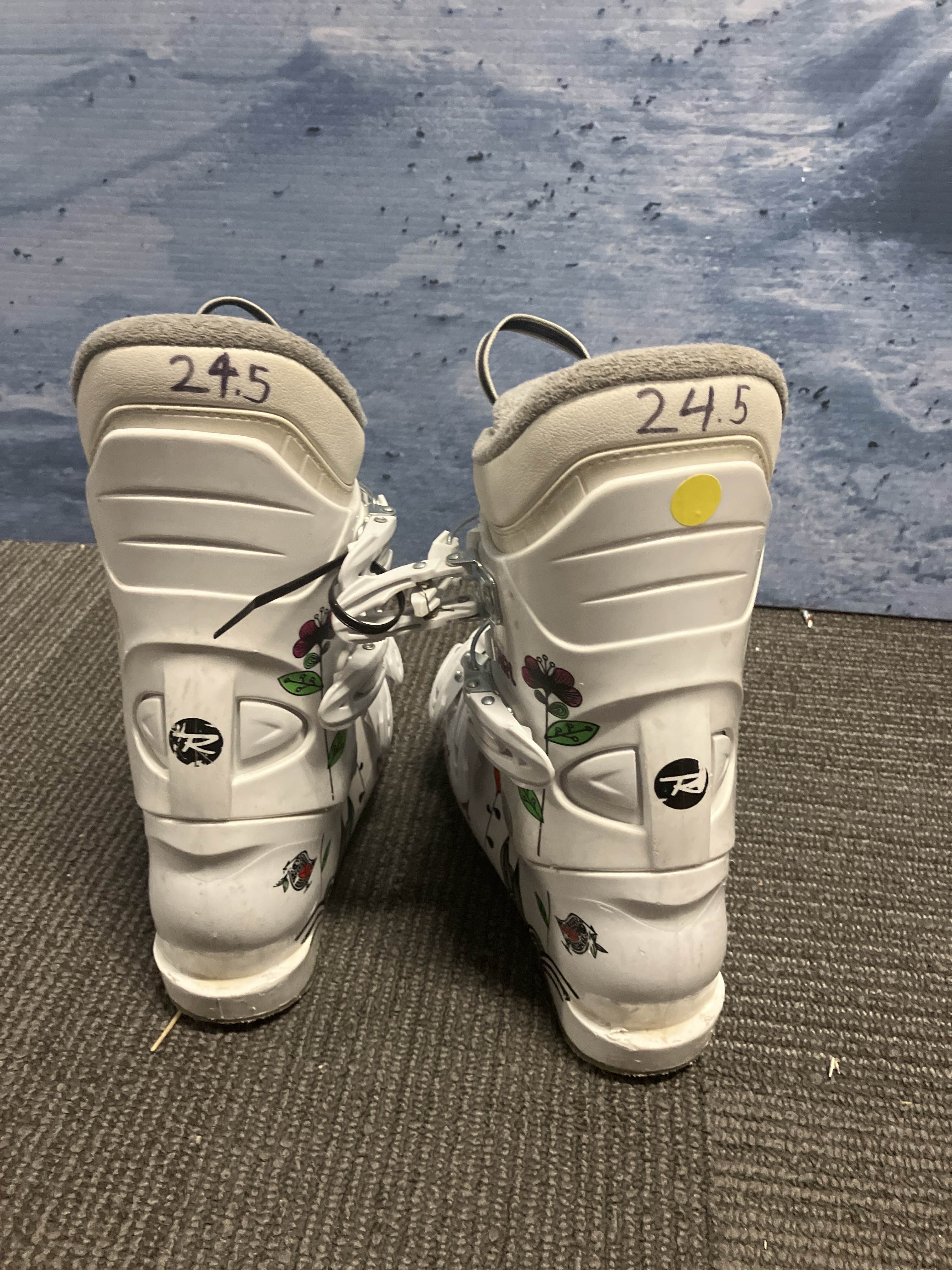 USED Rossignol Fun Girl 24.5 Ski Boot