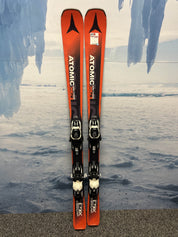 Used Atomic Vantage x75 149cm Skis w/ Atomic Lithium 10 Demo Binding