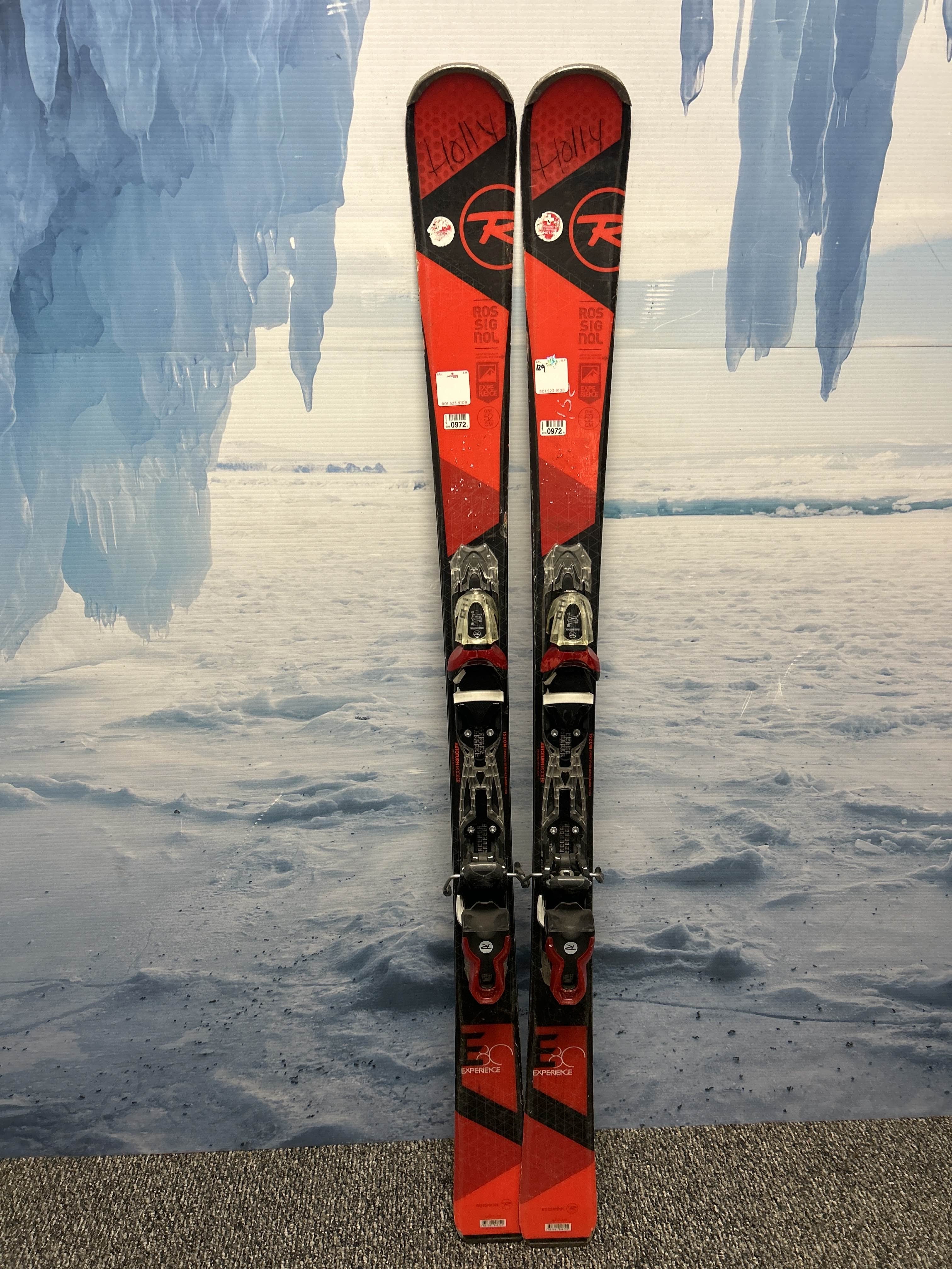 Used Rossignol Experience E80 152cm Skis w/ Rossignol 110 Demo Binding