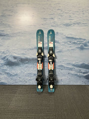 Used 2016 Atomic VantageX Jr 70cm Skis w/ EZYTrack 5 Bindings