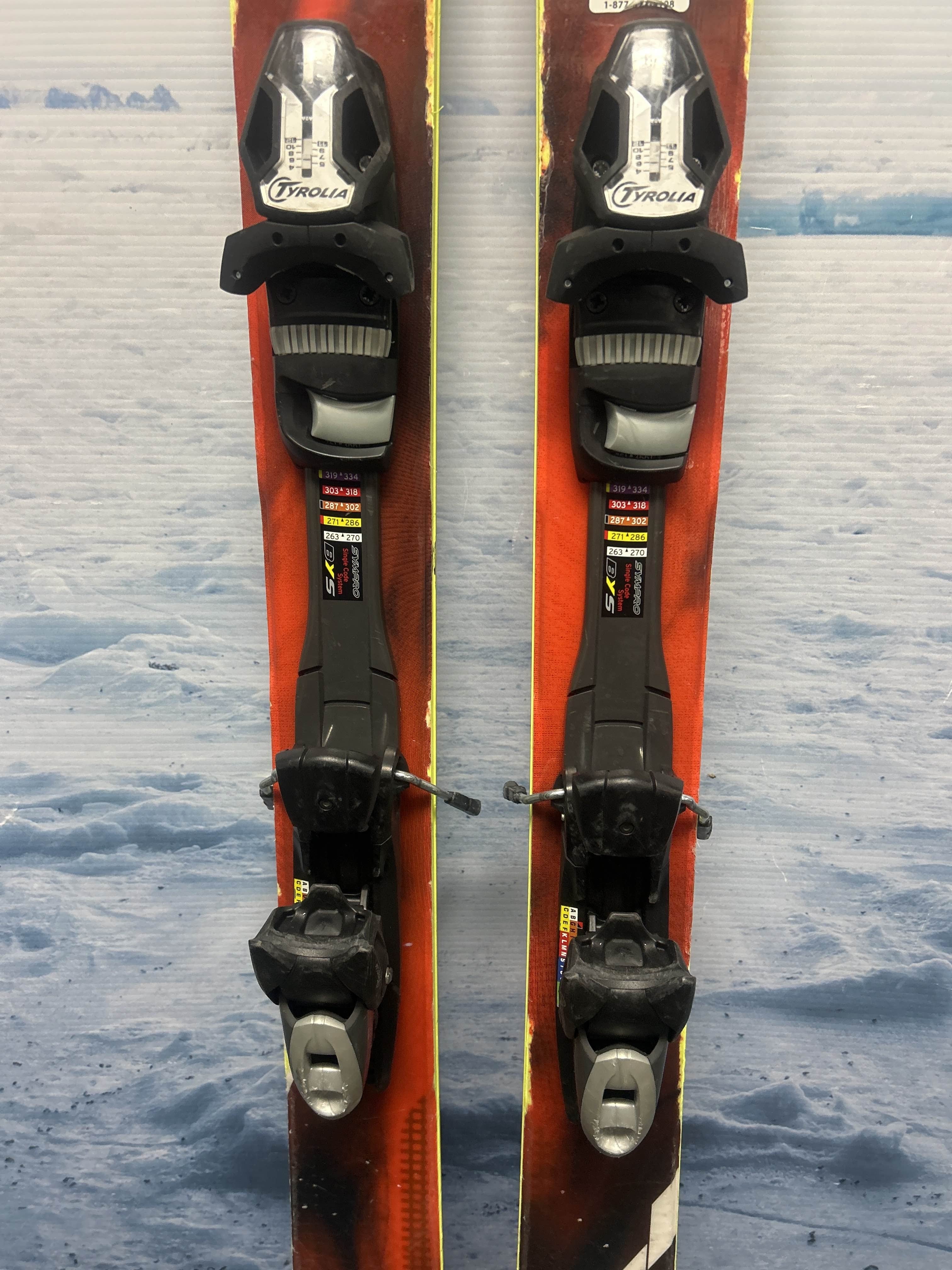 Used Atomic Vantage 95 186cm Skis w/ Tyrolia SP 12 Demo Binding