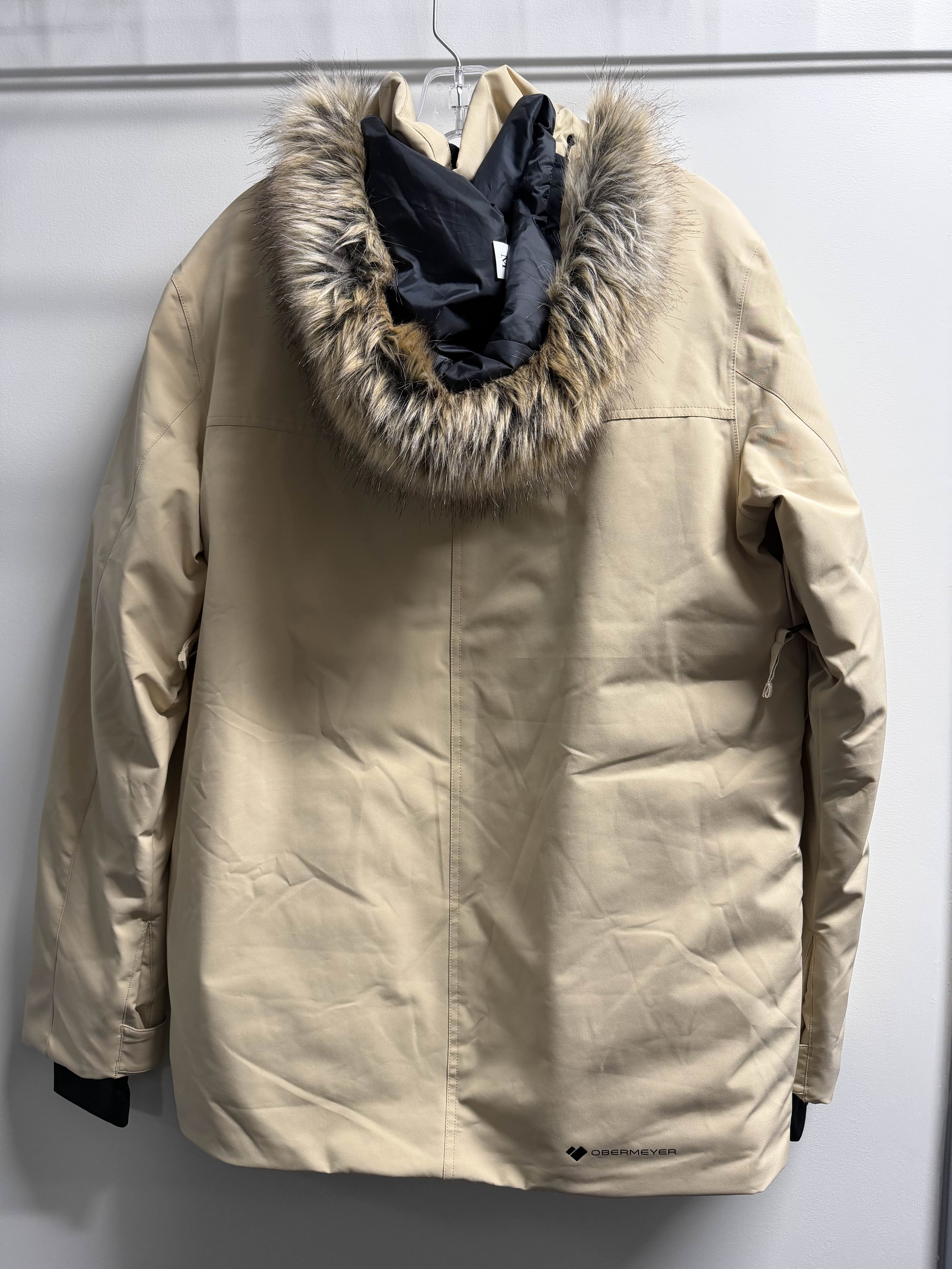 Obermeyer Men's Ridgeline Jacket w/ Faux Fur