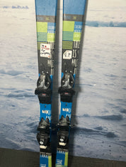 Well Loved Elan Pin Ball Youth Ski w/ Elan El 7.5 Ac Demo Bindings - 140CM