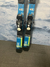 Well Loved Elan Pin Ball Youth Ski w/ Elan El 7.5 Ac Demo Bindings - 140CM
