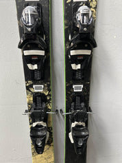 Used Rossignol Black Ops Sender 154cm Skis w/ Look NX12 Demo Binding