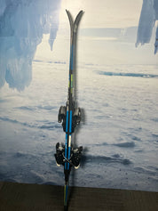 Well Loved Elan Pin Ball Youth Ski w/ Elan El 7.5 Ac Demo Bindings - 140CM
