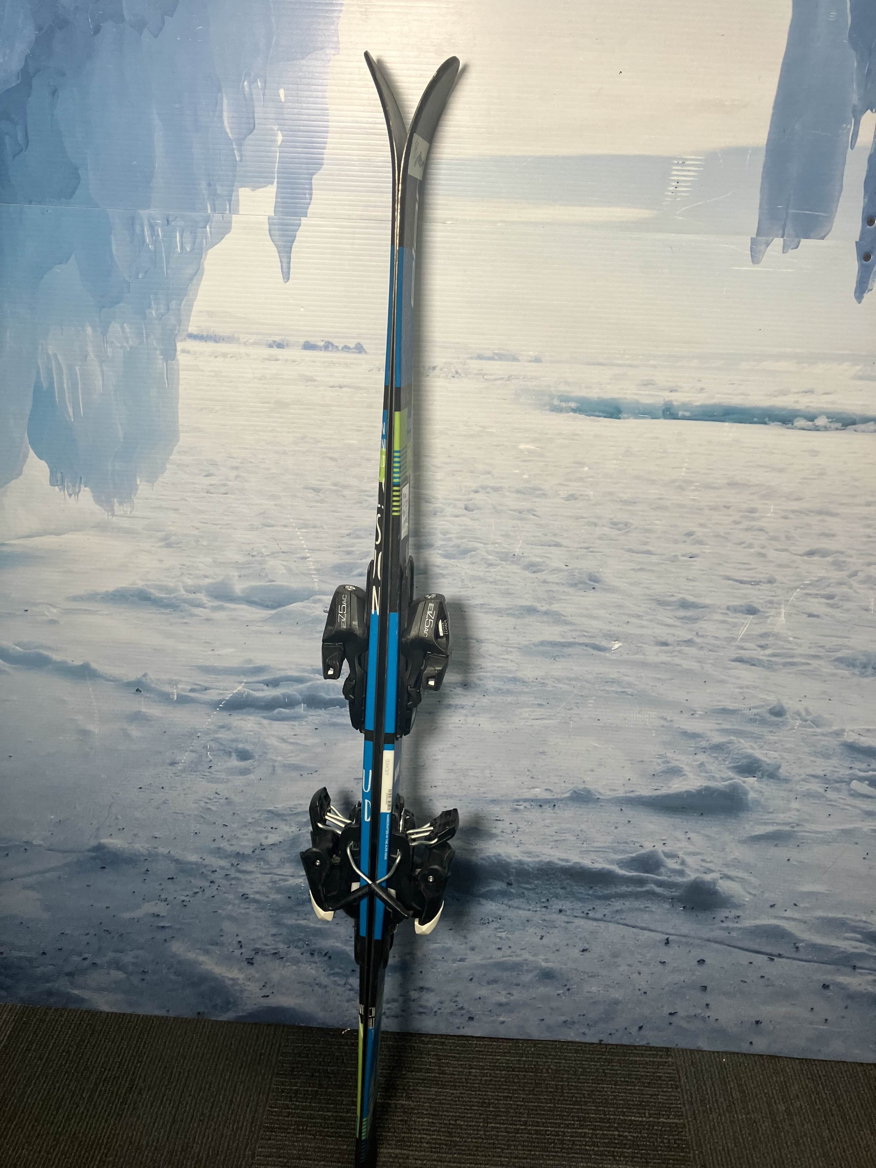 Well Loved Elan Pin Ball Youth Ski w/ Elan El 7.5 Ac Demo Bindings - 140CM