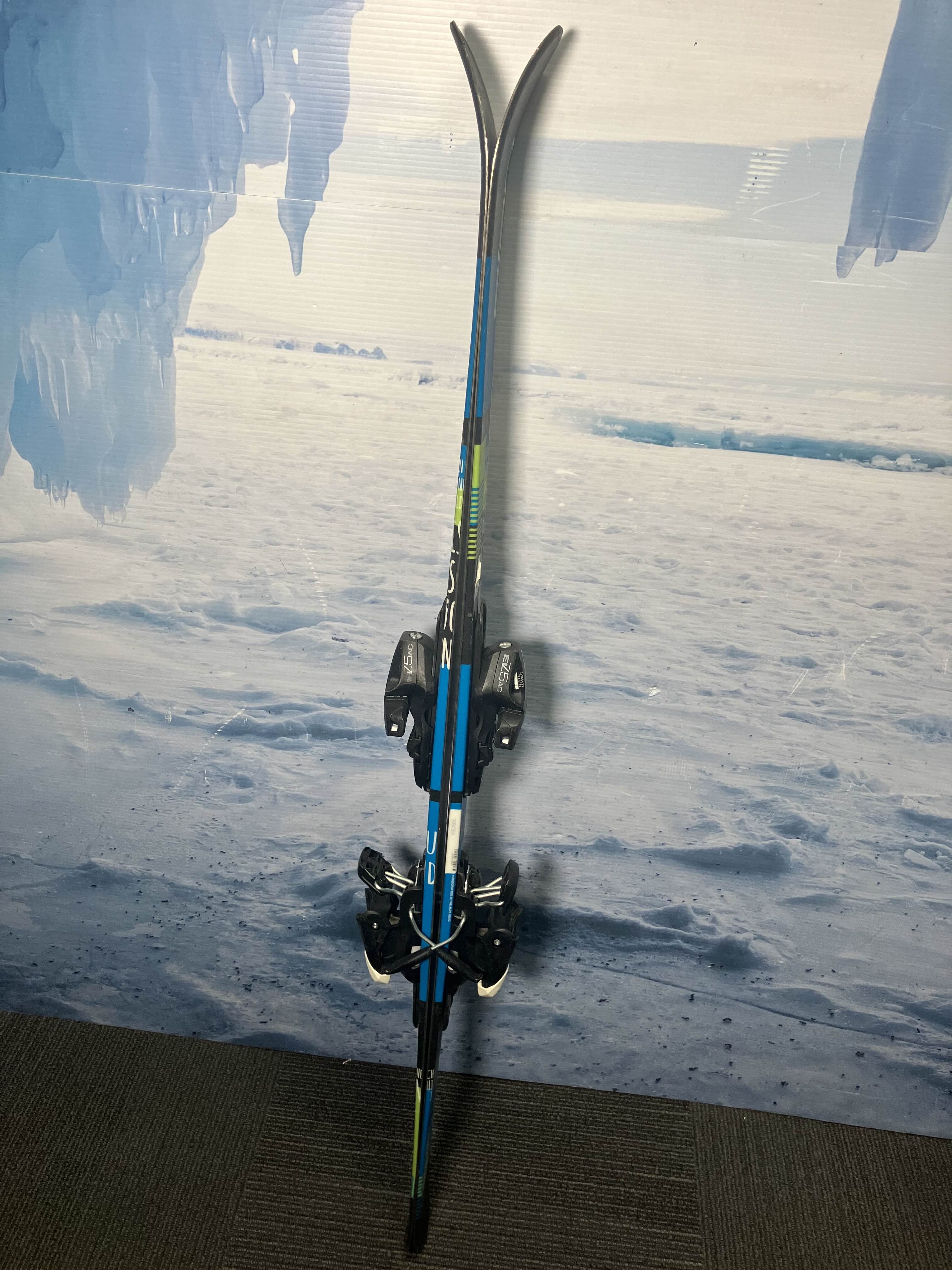Well Loved Elan Pin Ball Youth Ski w/ Elan El 7.5 Ac Demo Bindings - 140CM