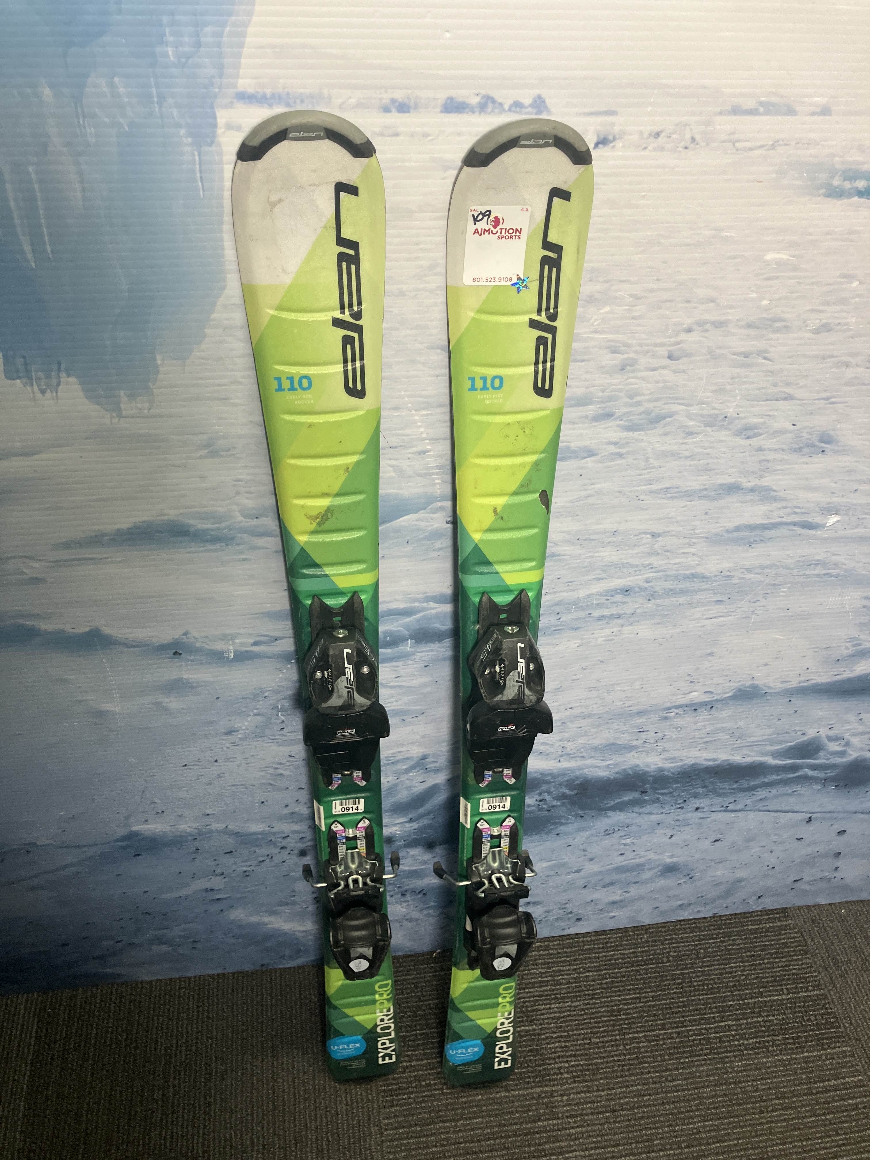 Used Elan Explore Pro Kid Ski - 110CM
