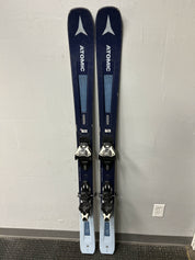 Used Atomic Vantage 90Ti 153cm Skis w/ Atomic Warden 11 Demo Binding