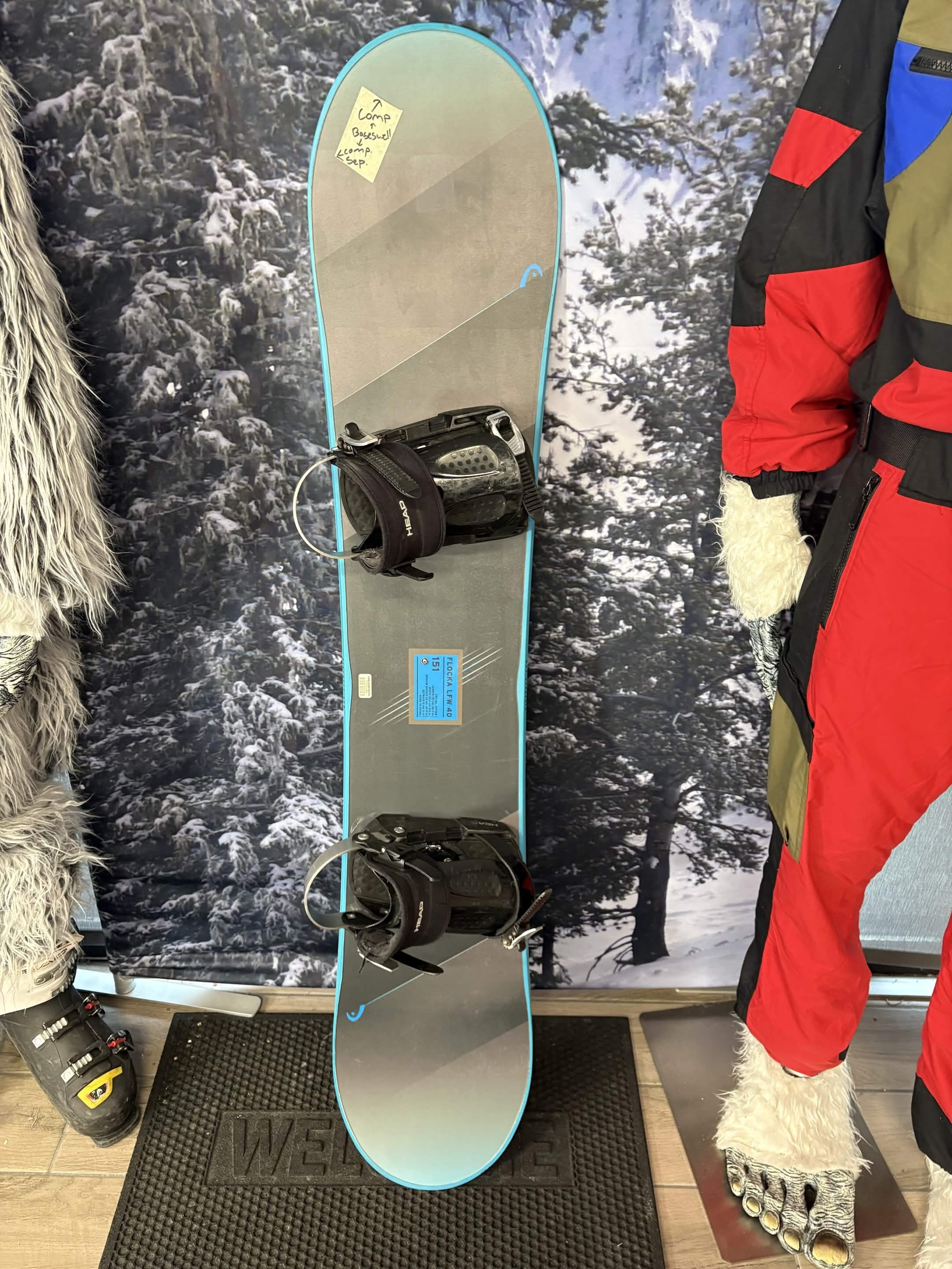 Head Flocka LFW 4D 151cm Snowboard - Used
