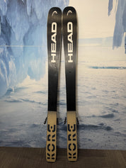 New Head Kore 94 Ti 156cm Skis w/ Tyrolia Attack LYT 11 Bindings