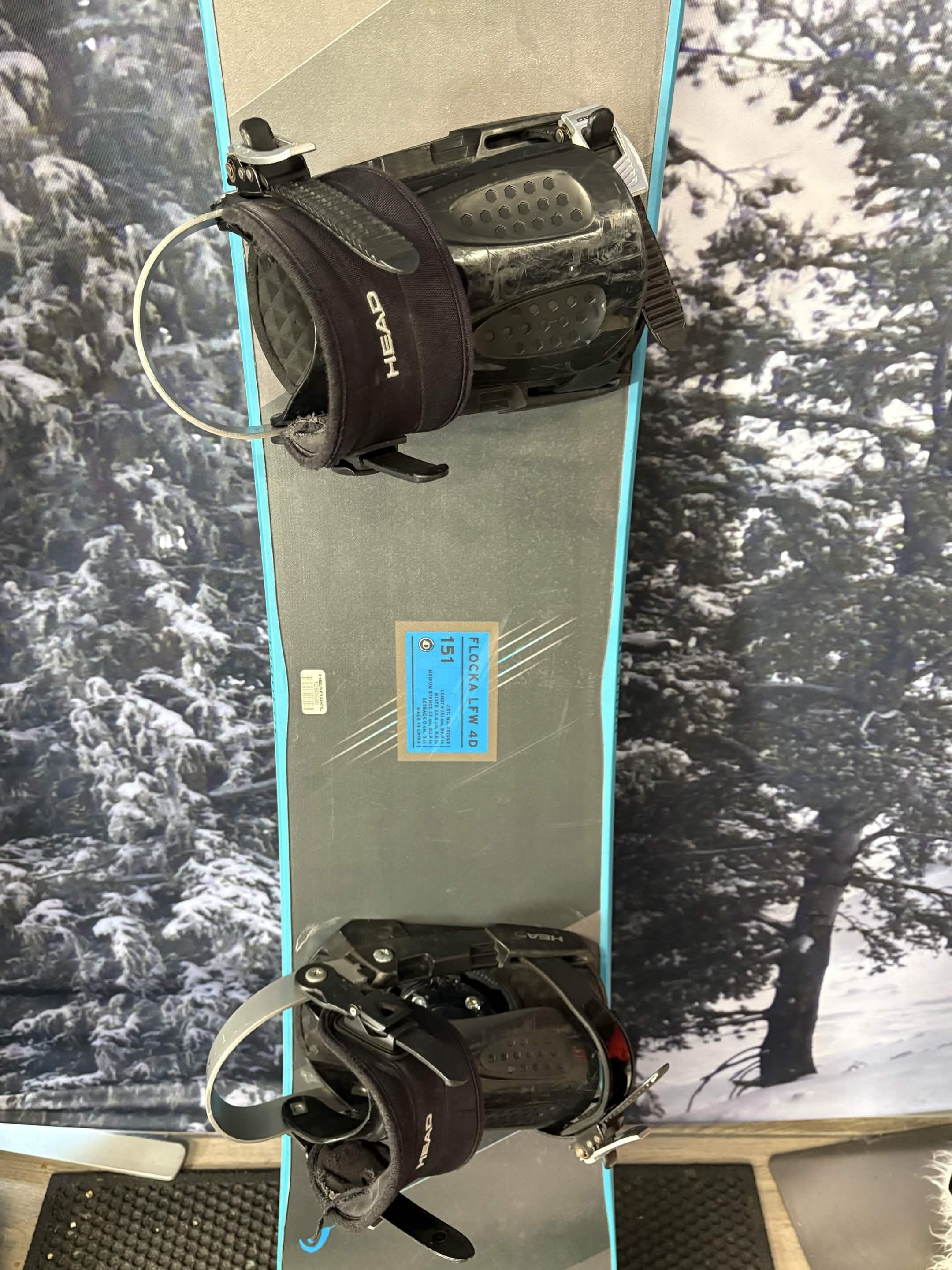 Head Flocka LFW 4D 151cm Snowboard - Used
