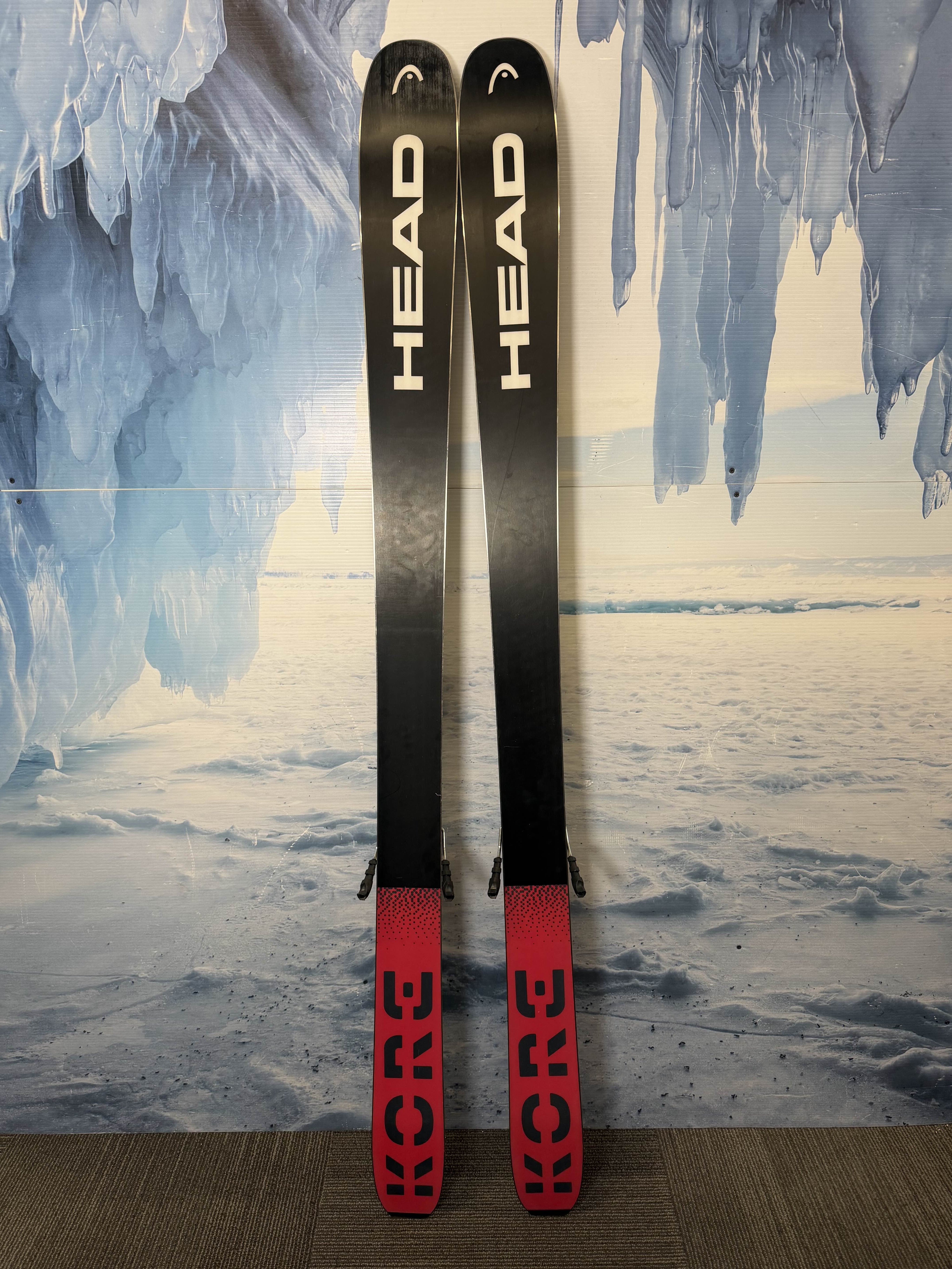 New Head Kore 100 Ti 184cm Skis w/ Tyrolia Attack LYT 13 Bindings