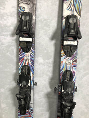 Used Atomic Bent Chetler 90 166cm Skis w/ Atomic Strive 13 GW Demo Binding