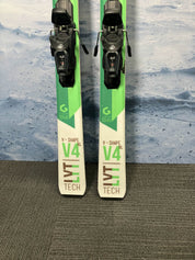 Heavily Used Head V-Shape V4 XL 177 CM w/ Tyrolia PR 10 Bindings