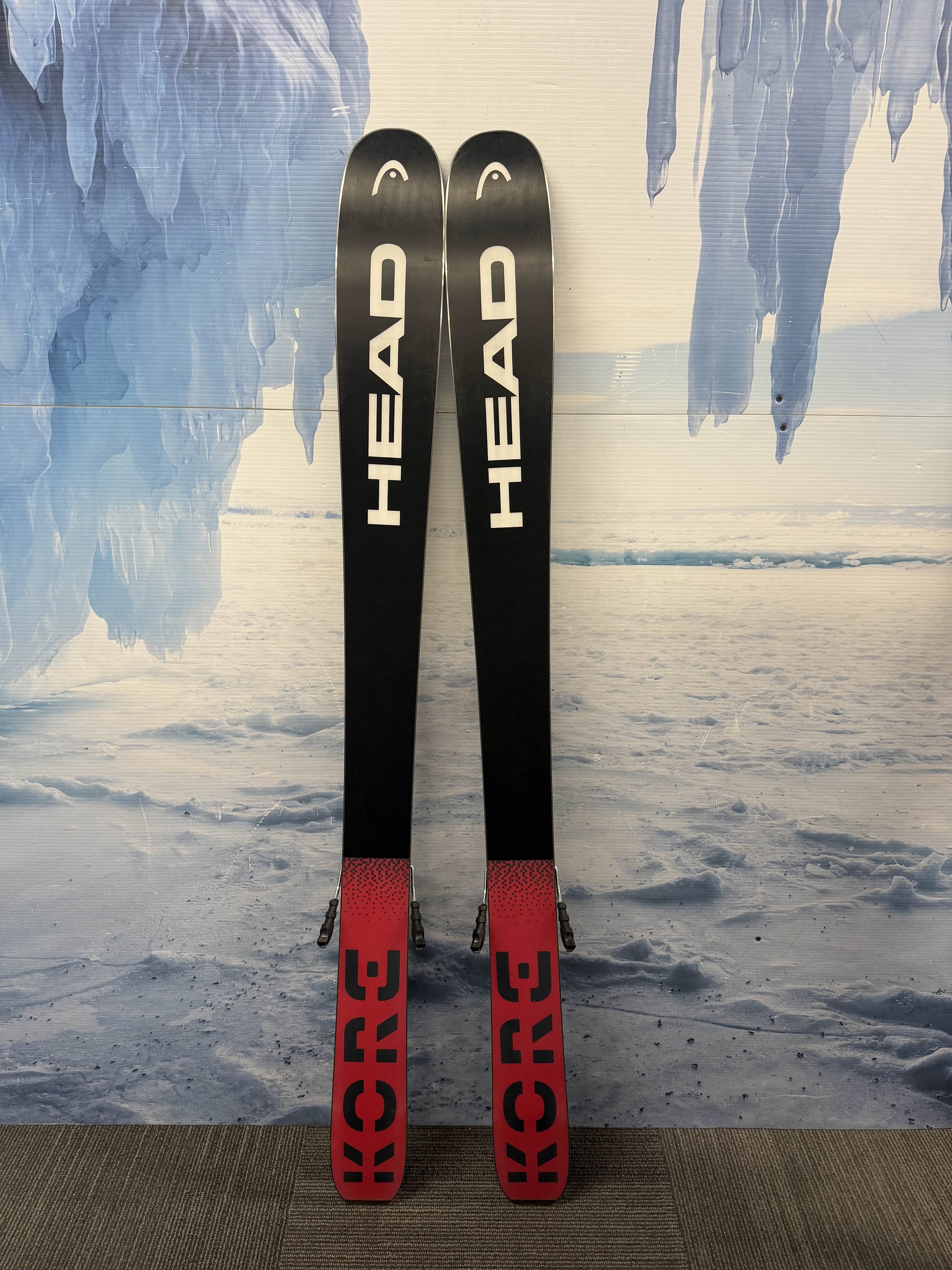 New Head Kore 100 Ti 156cm Skis w/ Tyrolia Attack LYT 11 Bindings