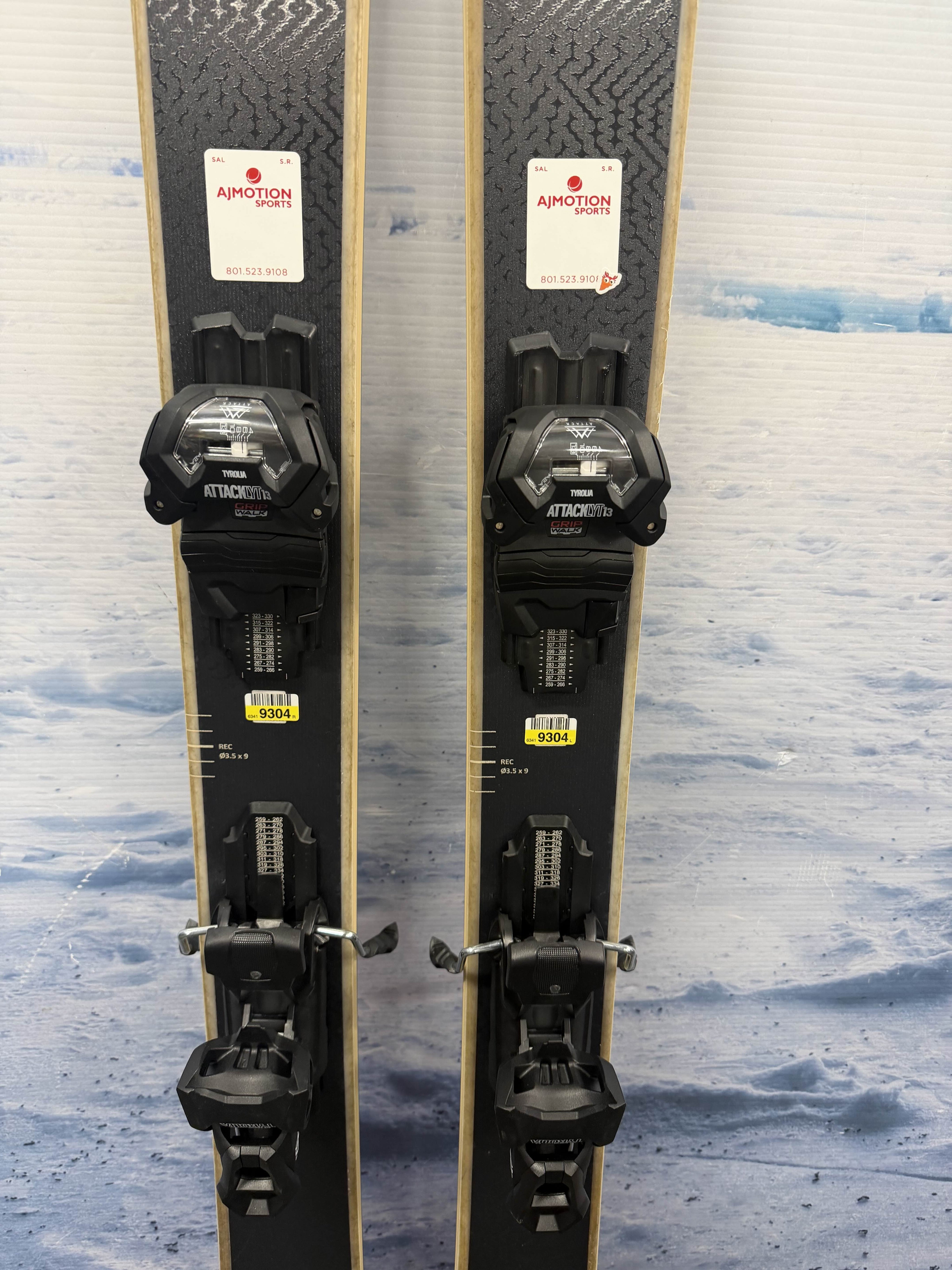 New Head Kore 100 Ti 177cm Skis w/ Tyrolia Attack LYT 13 Bindings