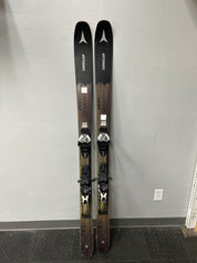 Heavily Used Atomic Maverick 88Ti 169cm Skis w/ Atomic Warden 13 Demo Binding