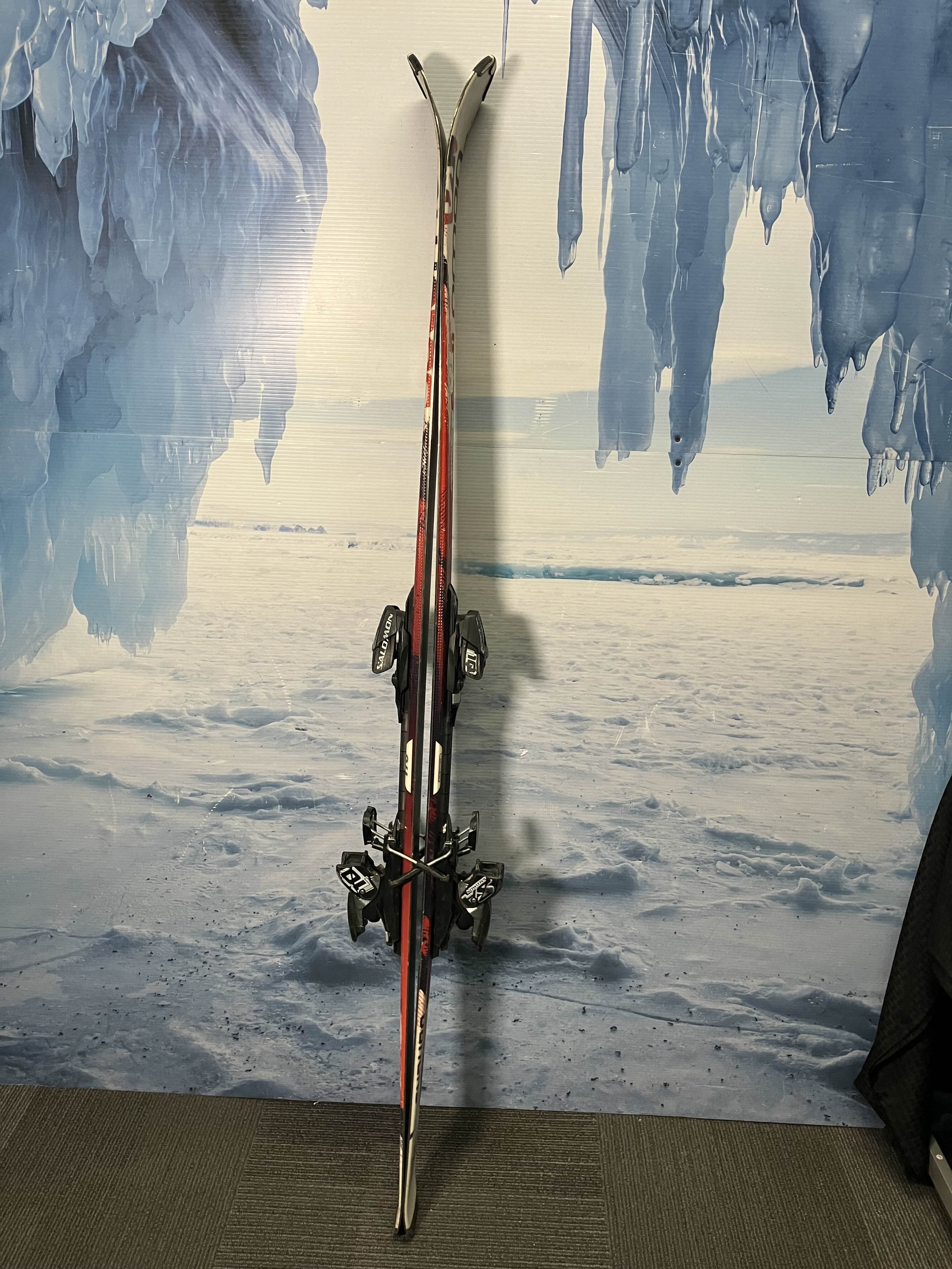 Used Saloman Powerline Enduro Men's Ski w/ Saloman L10 Demo Bindings - 176CM