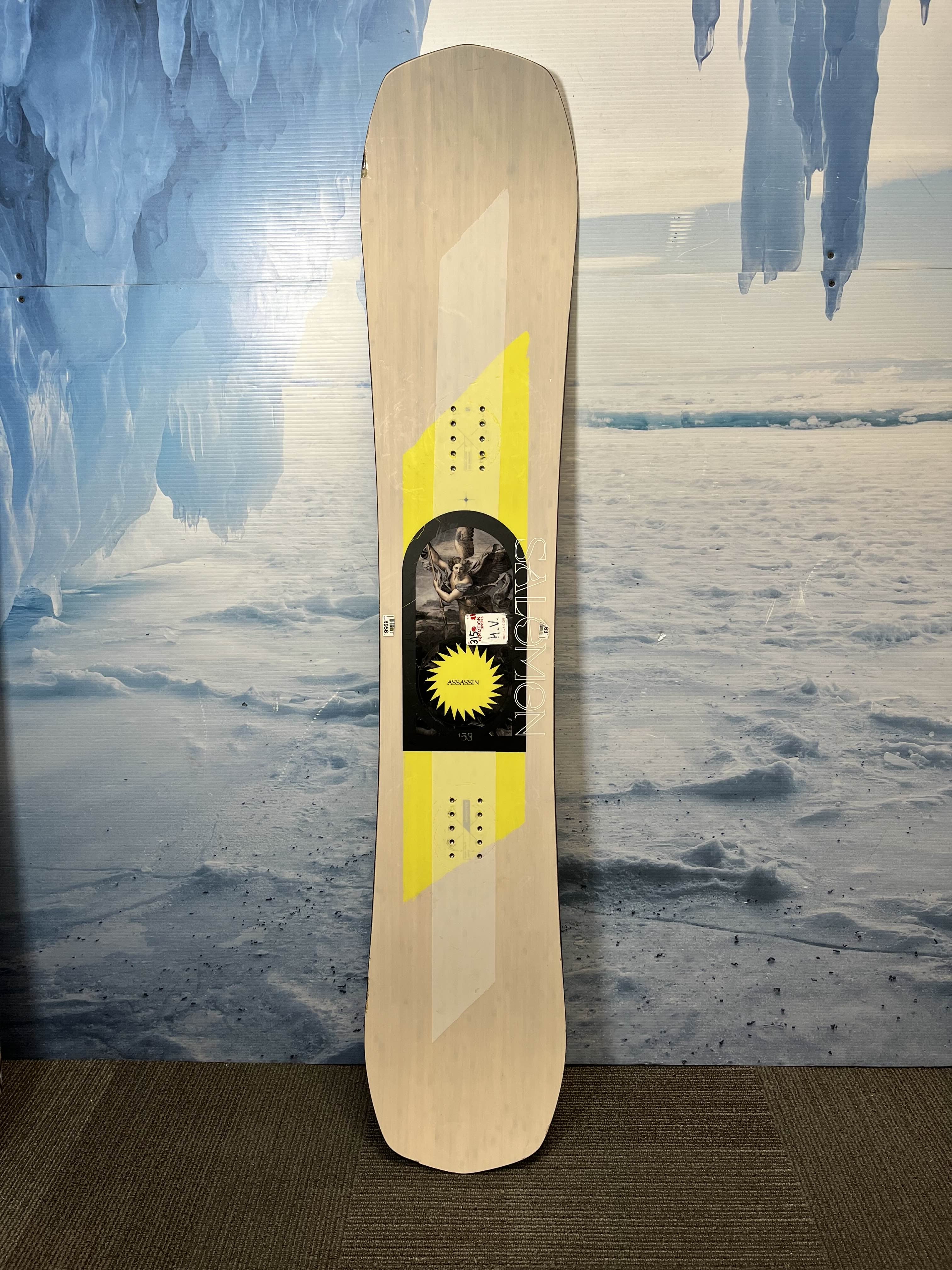 Heavily Used 2024 Salomon Assassin 153cm Snowboard