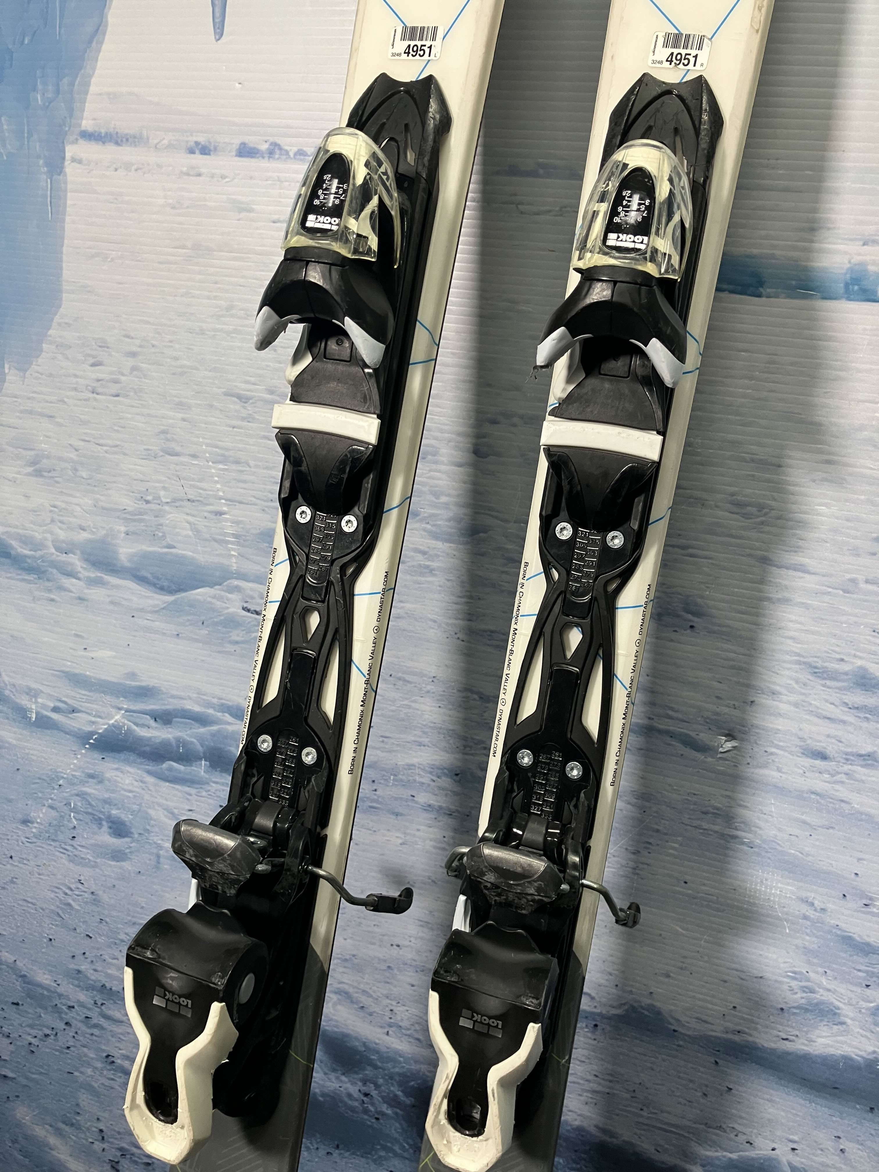 Used Dynastar Power Track 4x4 Men's Ski w/ Look Express 10 Demo Bindings - 174CM