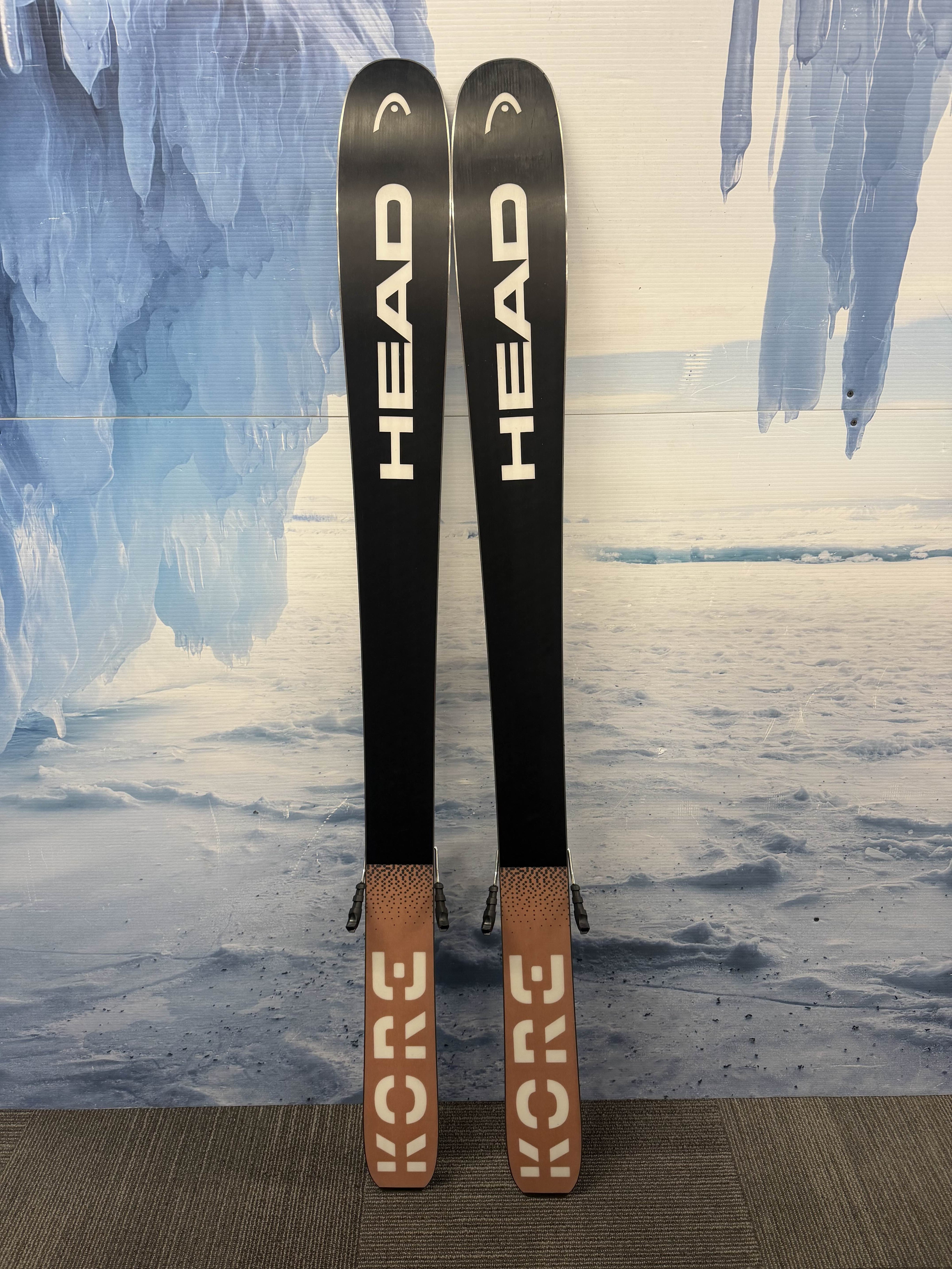 New Head Kore 99 Ti 163cm Skis w/ Tyrolia Attack LYT 11 Bindings