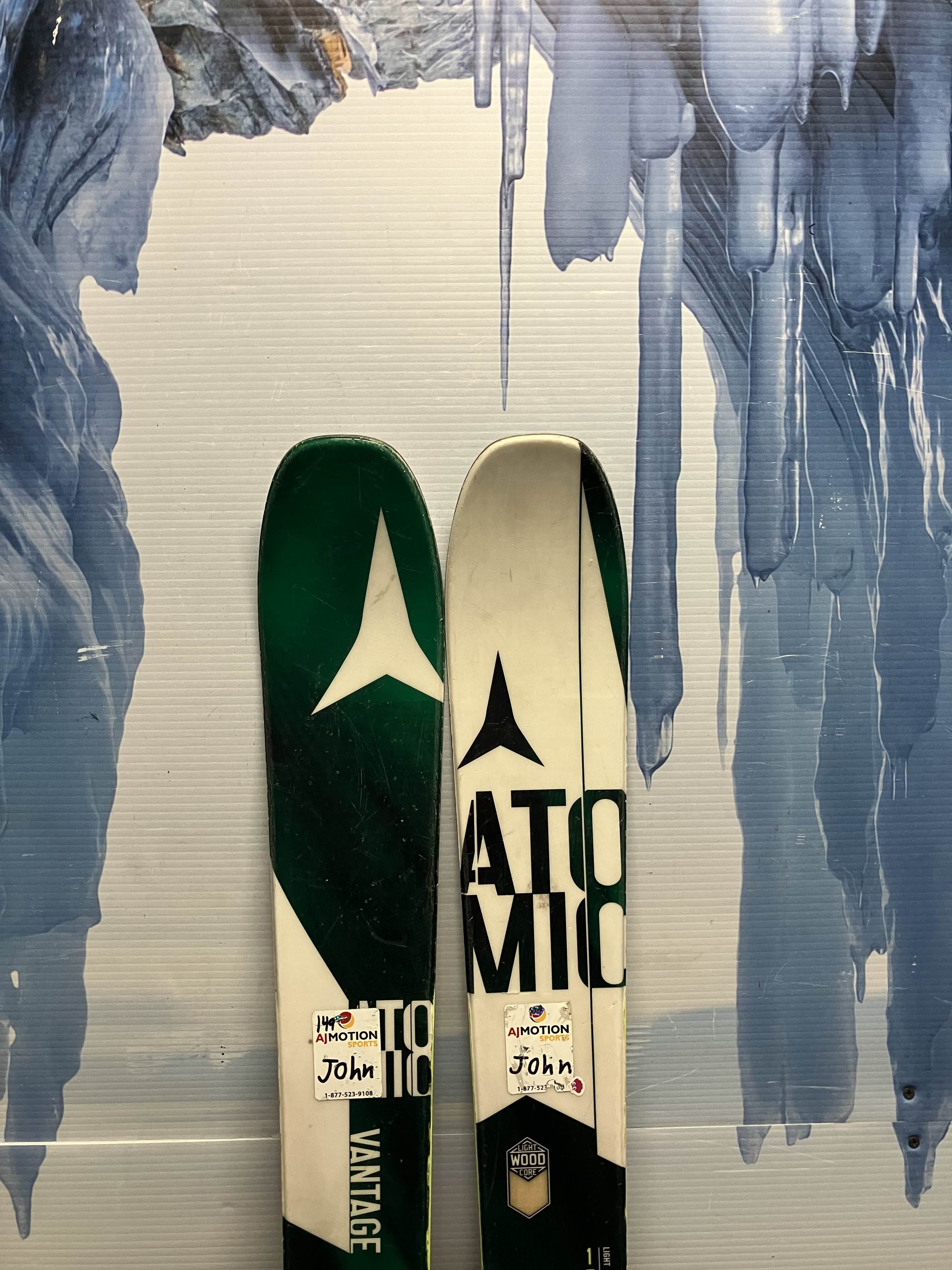 Used Atomic Vantage 85 Men's Ski w/ Tyrolia Sp 12 Sympro Demo Bindings - 173CM