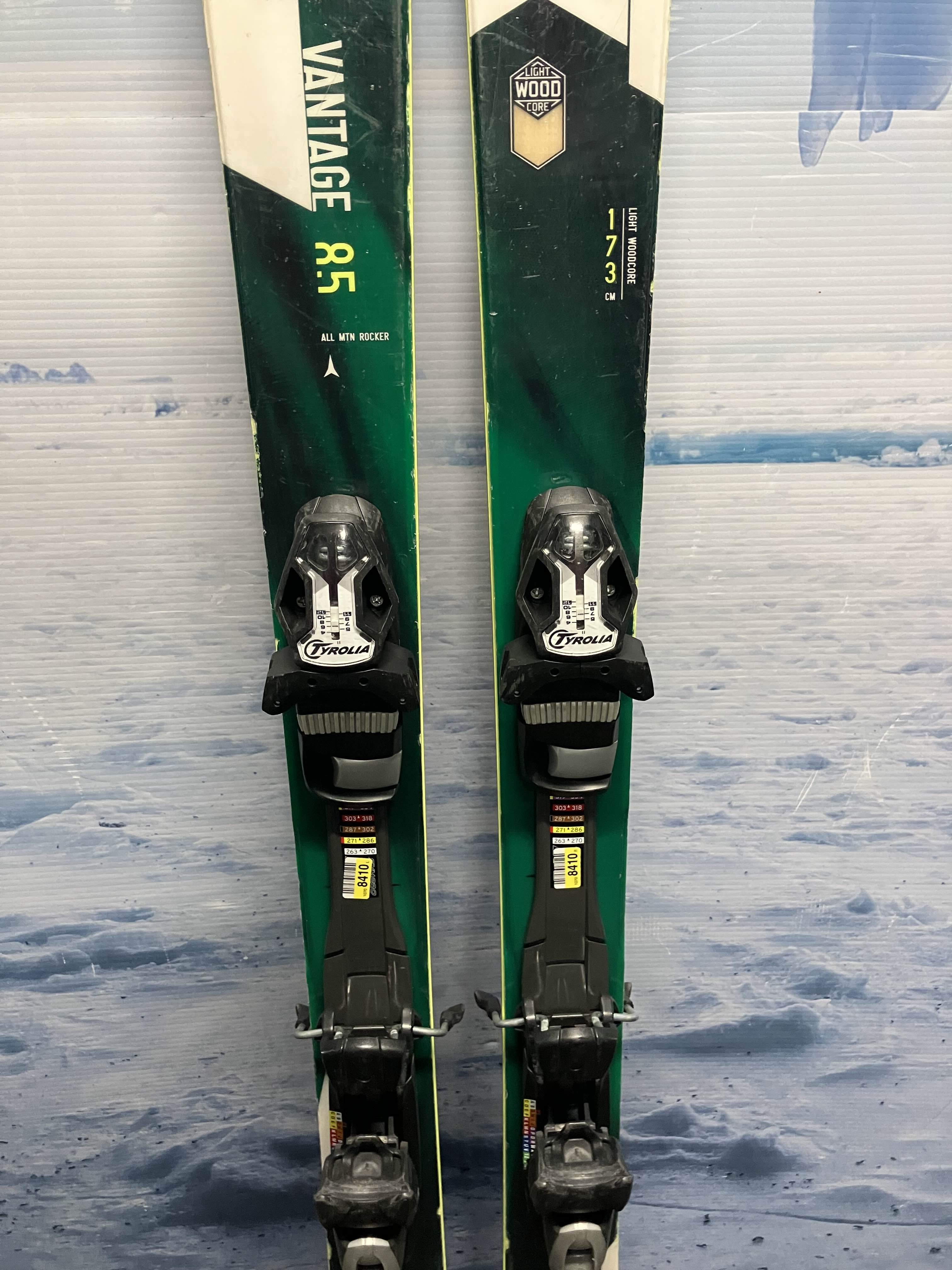 Used Atomic Vantage 85 Men's Ski w/ Tyrolia Sp 12 Sympro Demo Bindings - 173CM