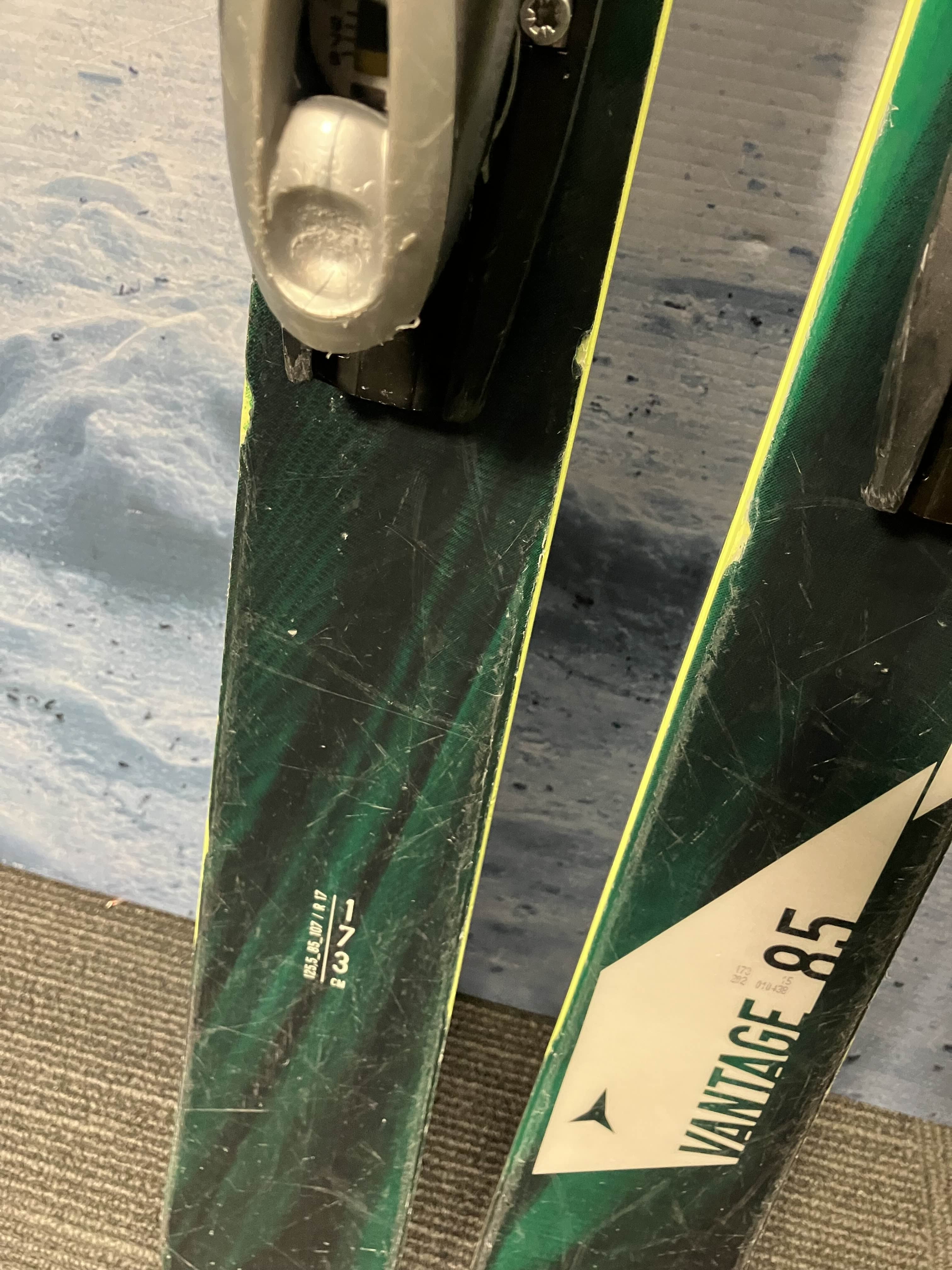 Used Atomic Vantage 85 Men's Ski w/ Tyrolia Sp 12 Sympro Demo Bindings - 173CM