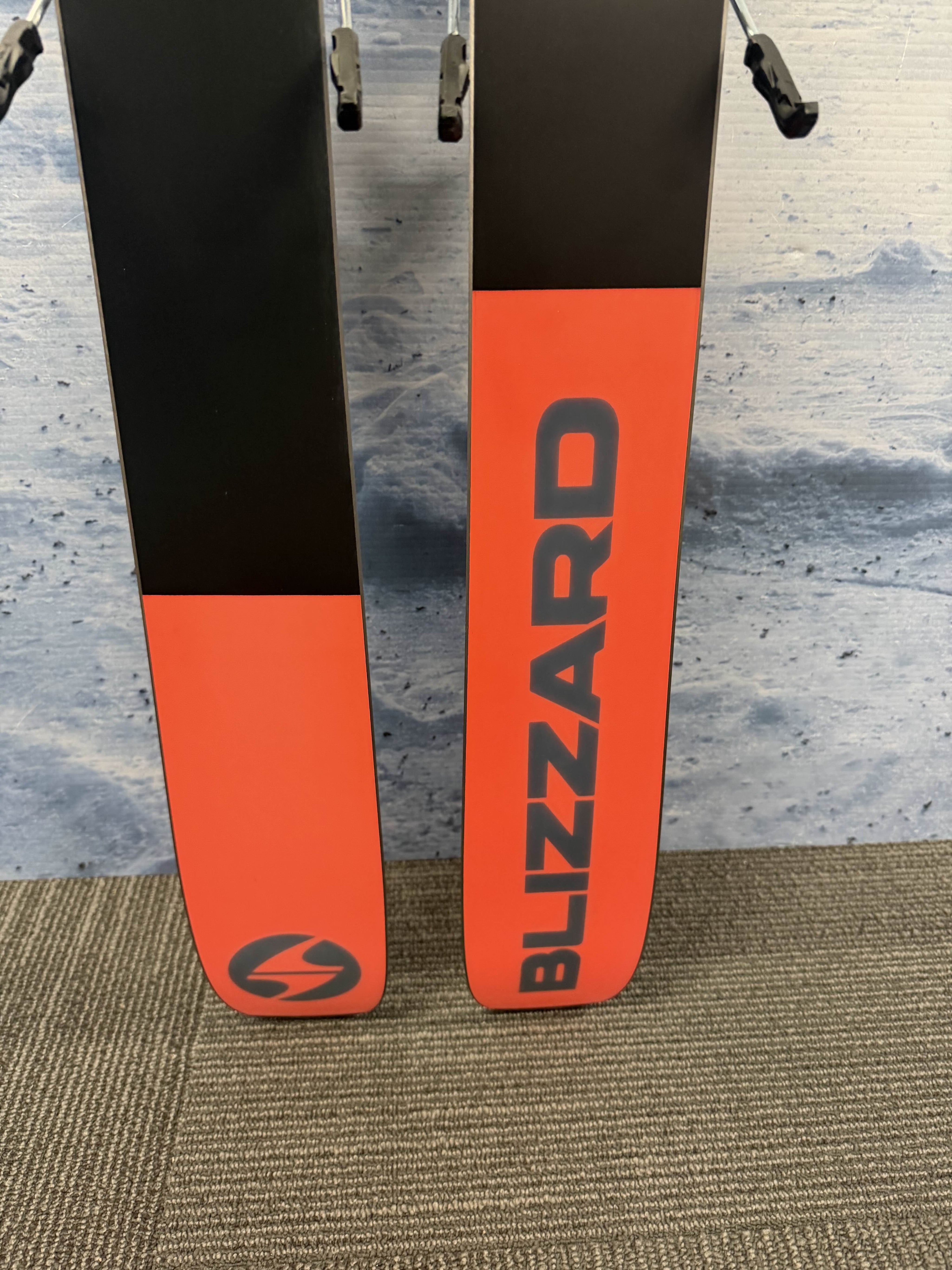 New Blizzard Rustler 9 168cm Skis w/ Atomic Strive 11 Bindings