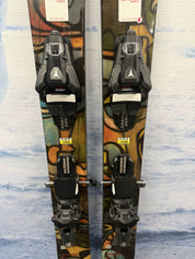 New Atomic Bent 110 172cm Skis w/ Atomic Strive 13 Bindings