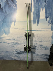 Used Fischer Pro Mnt 77 Men's Ski w/ Fischer 11 Rs Demo Bindings - 171CM